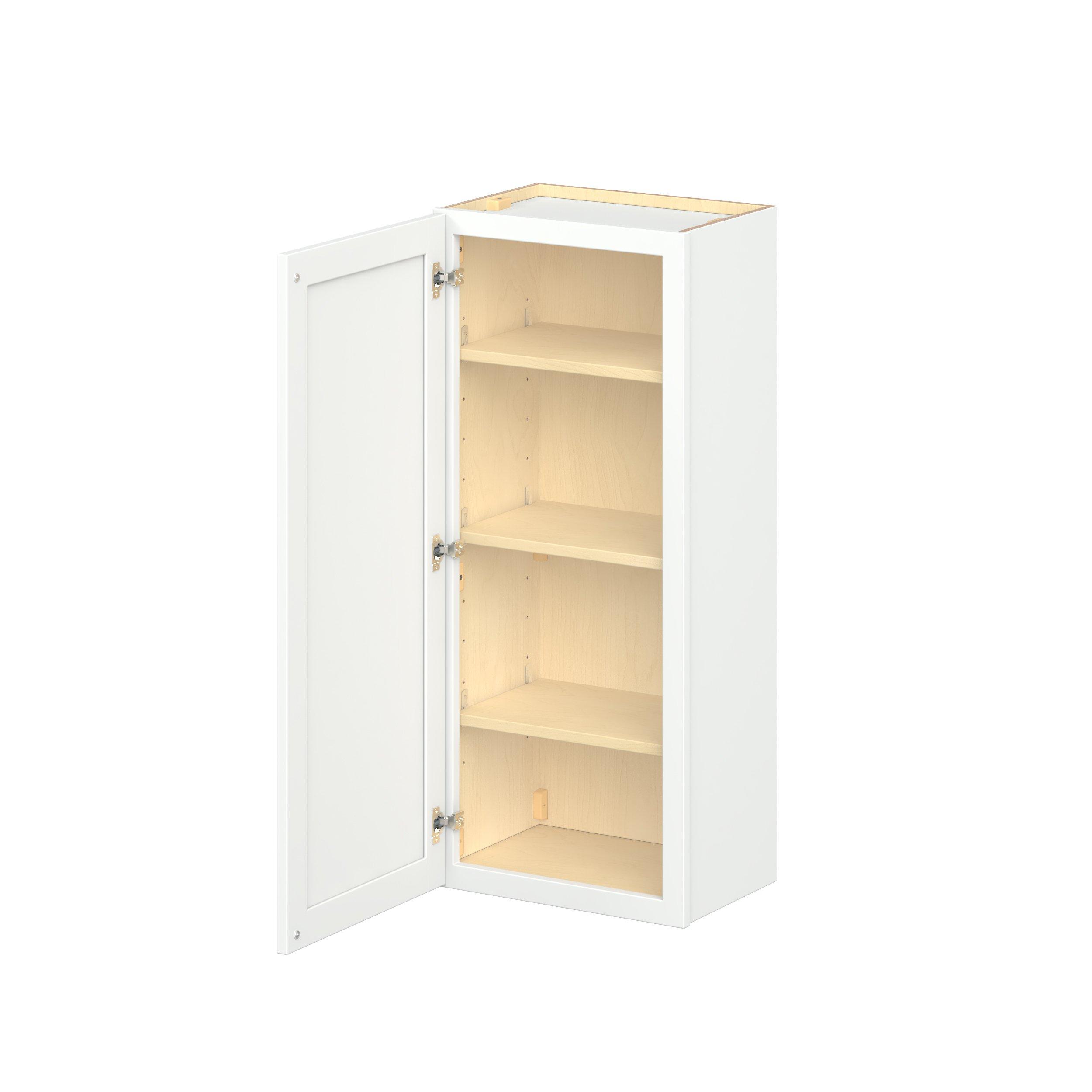Baxley 18 in. Painted Pure White Door Wall Cabinet