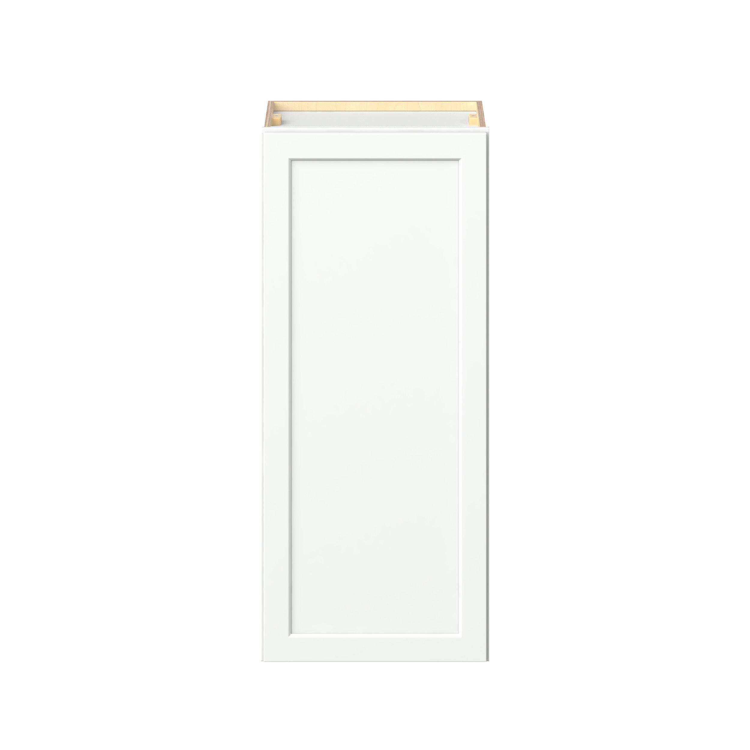 Baxley 18 in. Painted Pure White Door Wall Cabinet