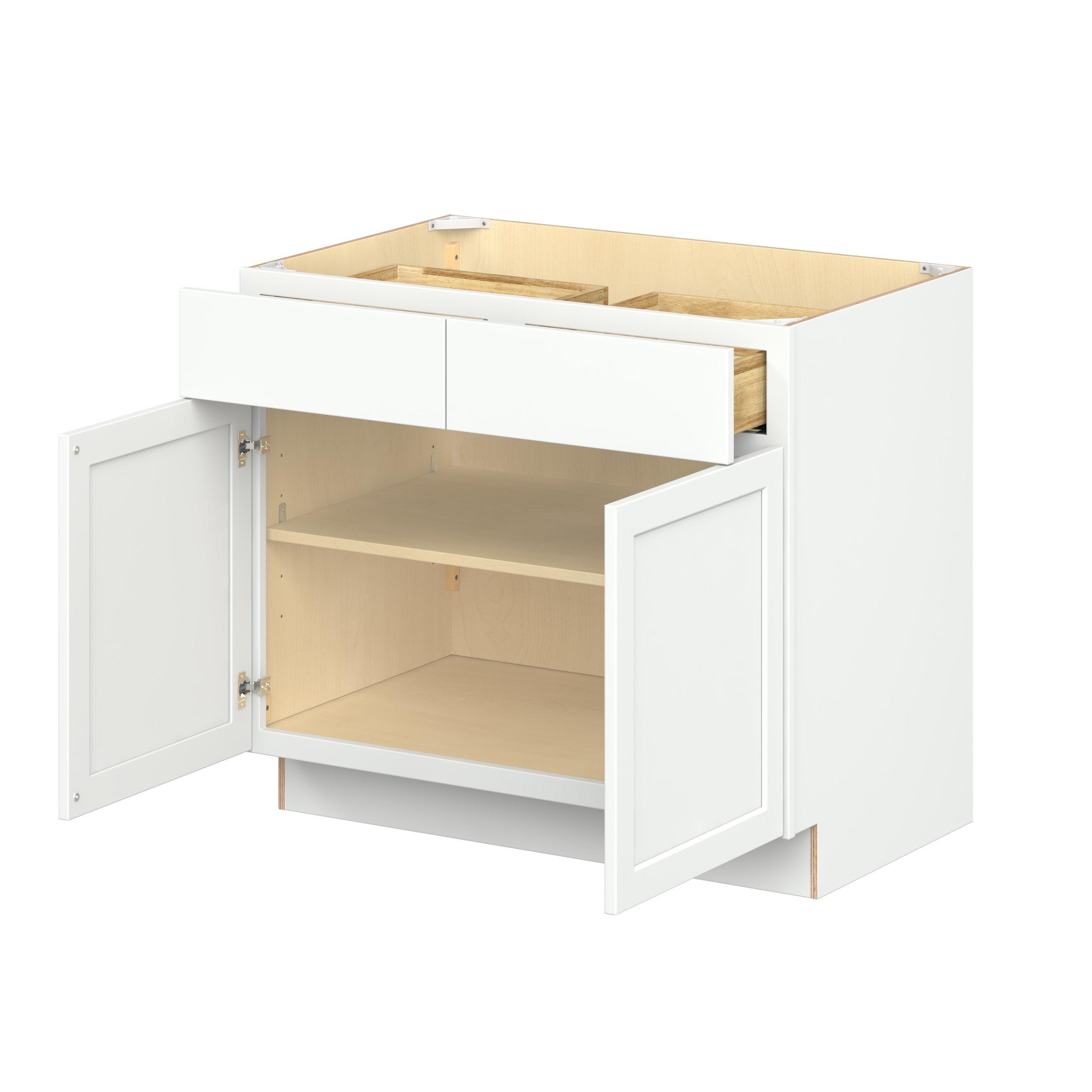 Baxley 2 Door 2 Drawer Base Cabinet