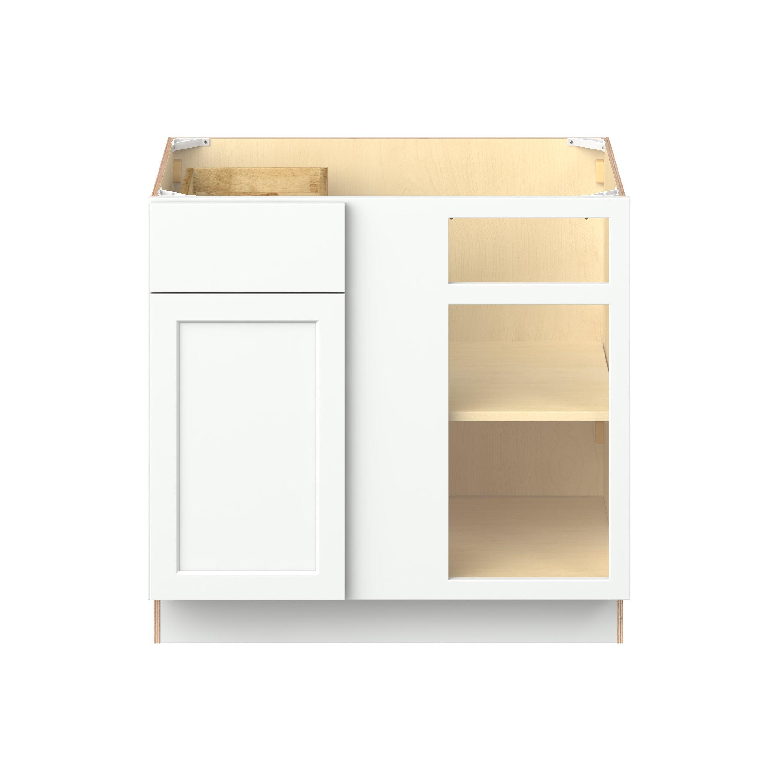 Baxley 1 Door 1 Drawer Blind Corner Base Cabinet