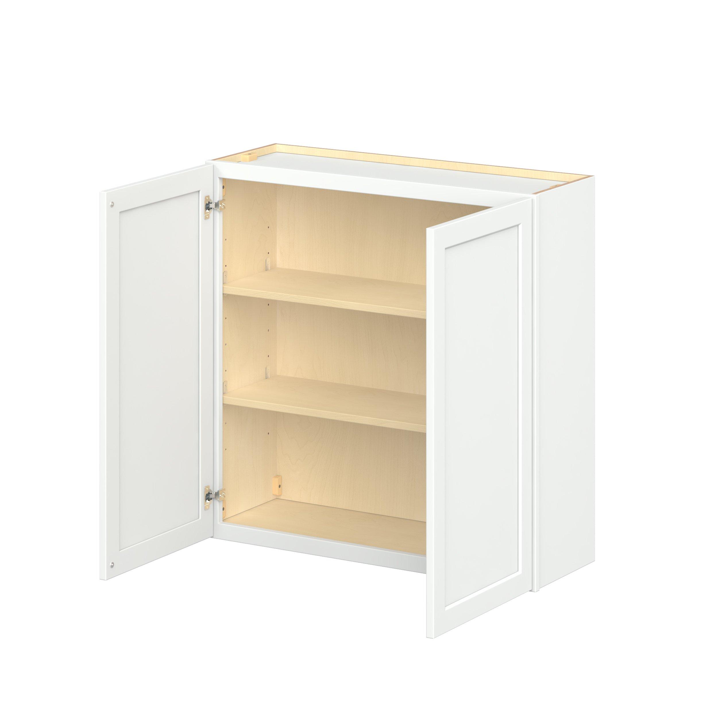 Baxley 36 in. Painted Pure White Door Wall Cabinet