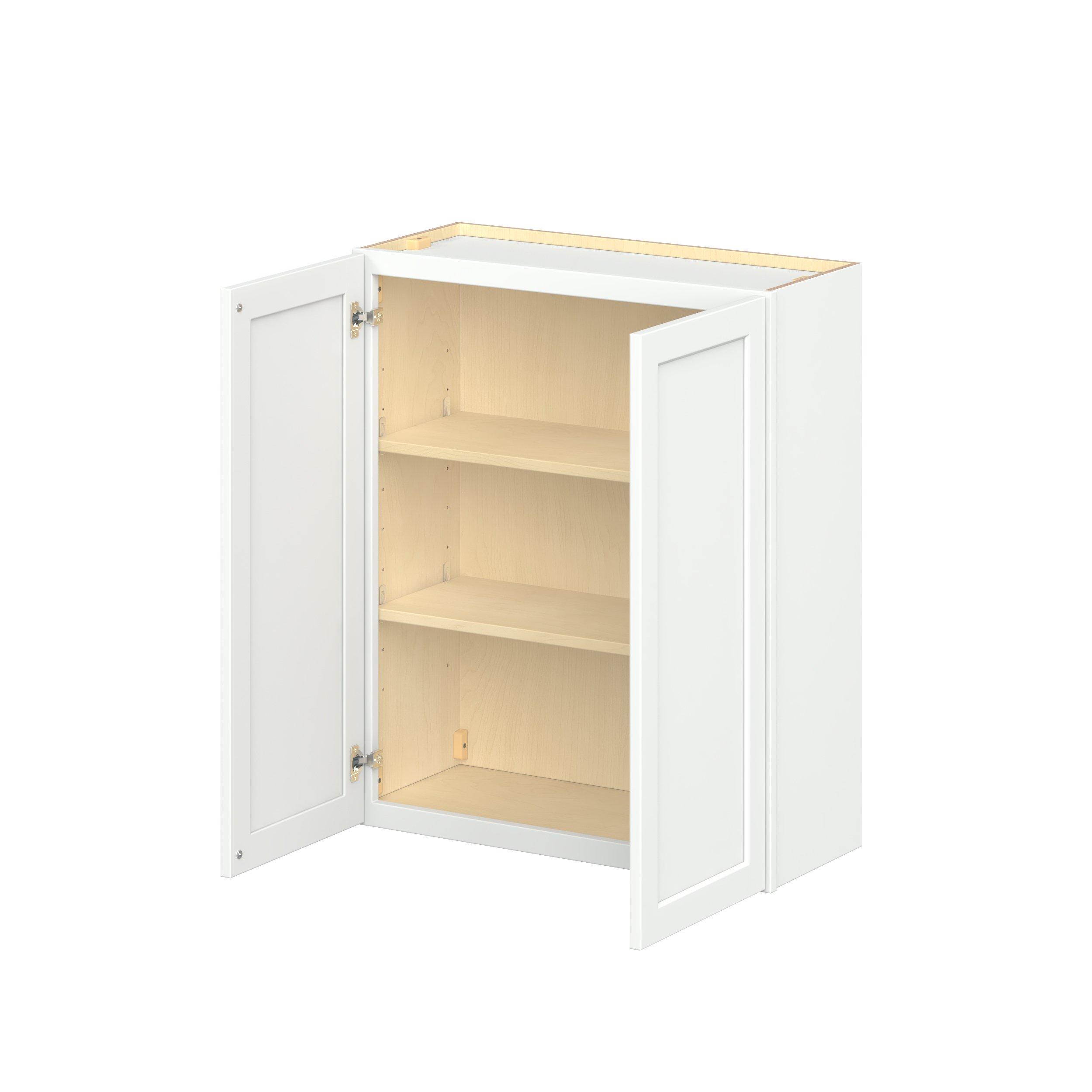 Baxley 30 in. Painted Pure White Door Wall Cabinet