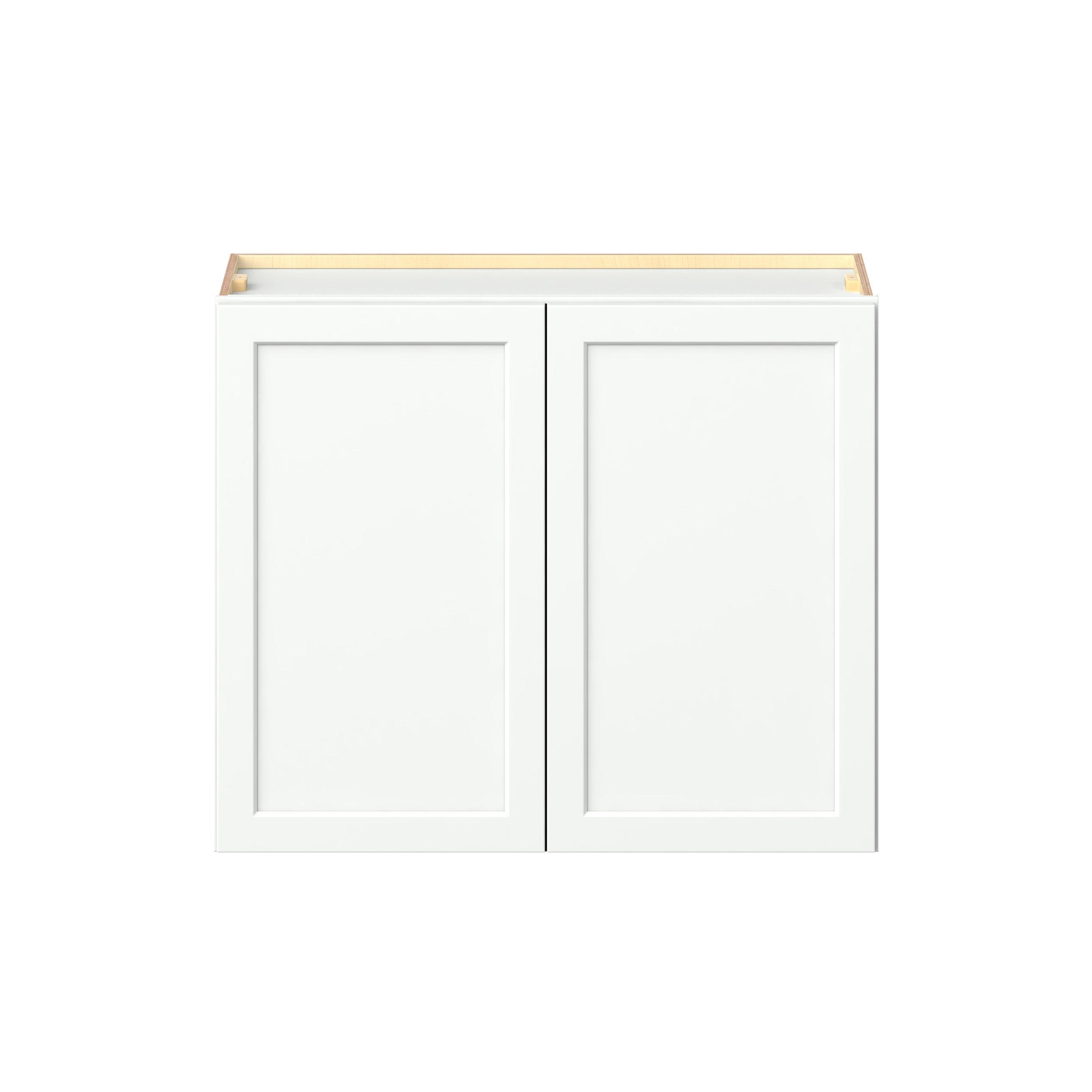 Baxley 36 in. Painted Pure White Door Wall Cabinet