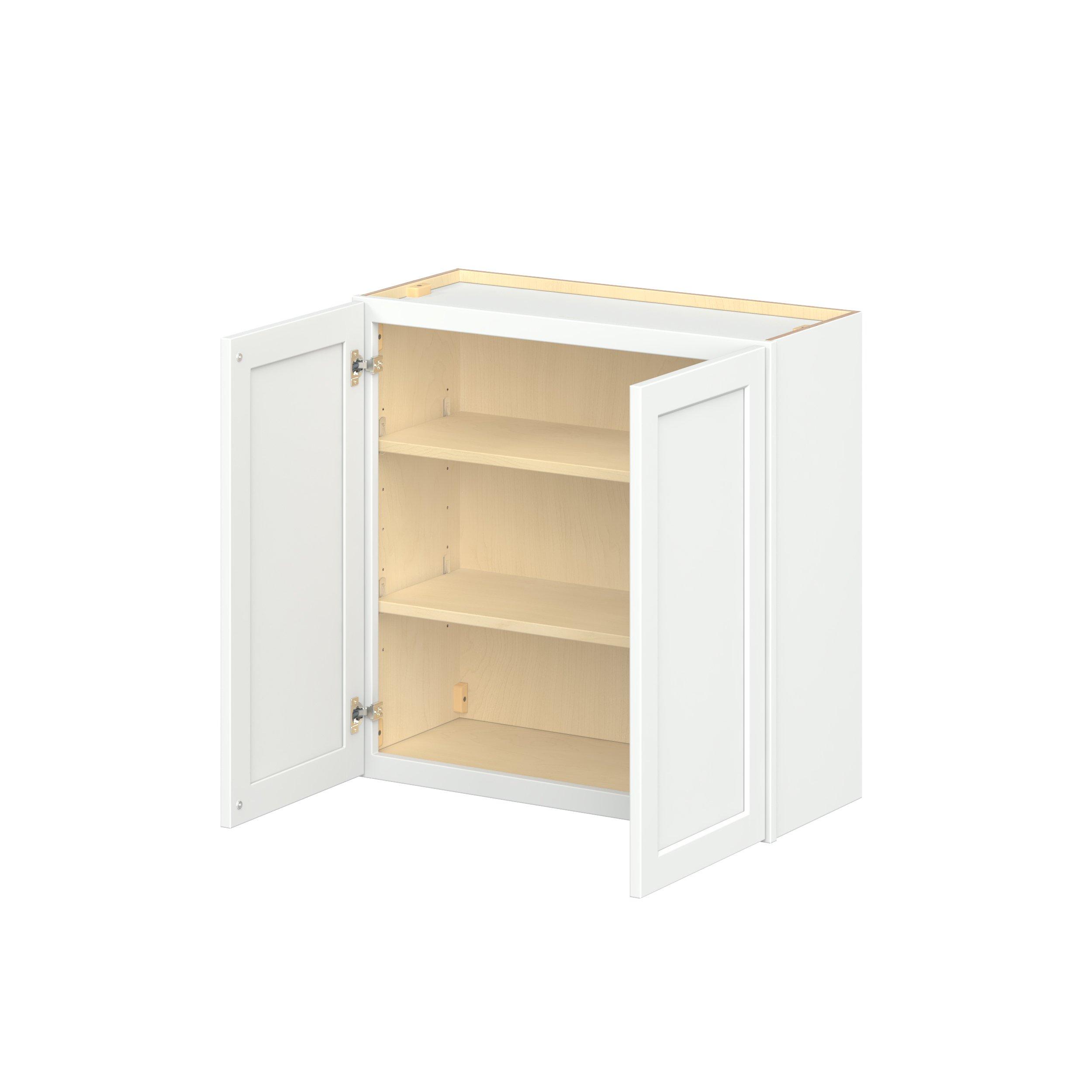 Baxley 30 in. Painted Pure White Door Wall Cabinet