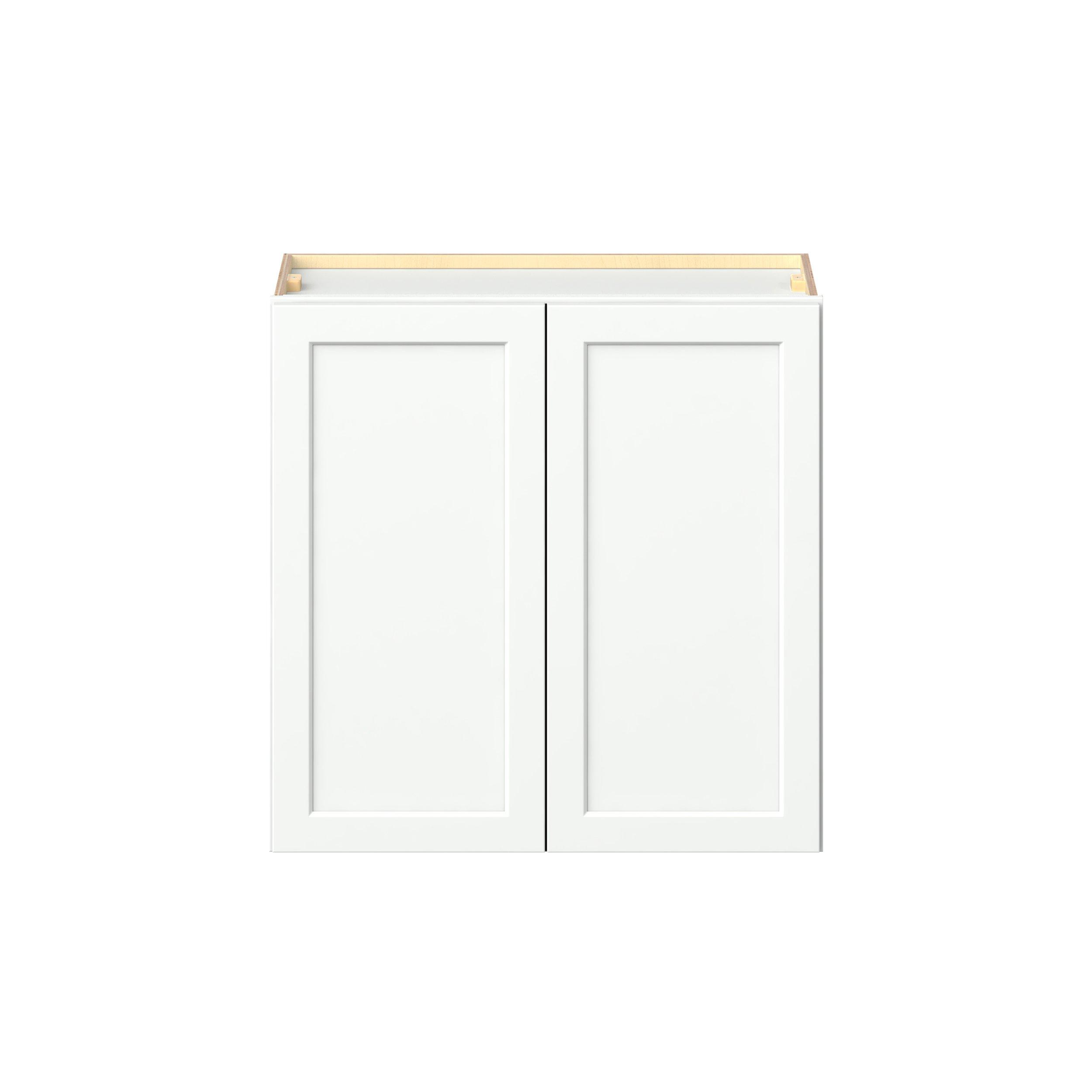 Baxley 30 in. Painted Pure White Door Wall Cabinet