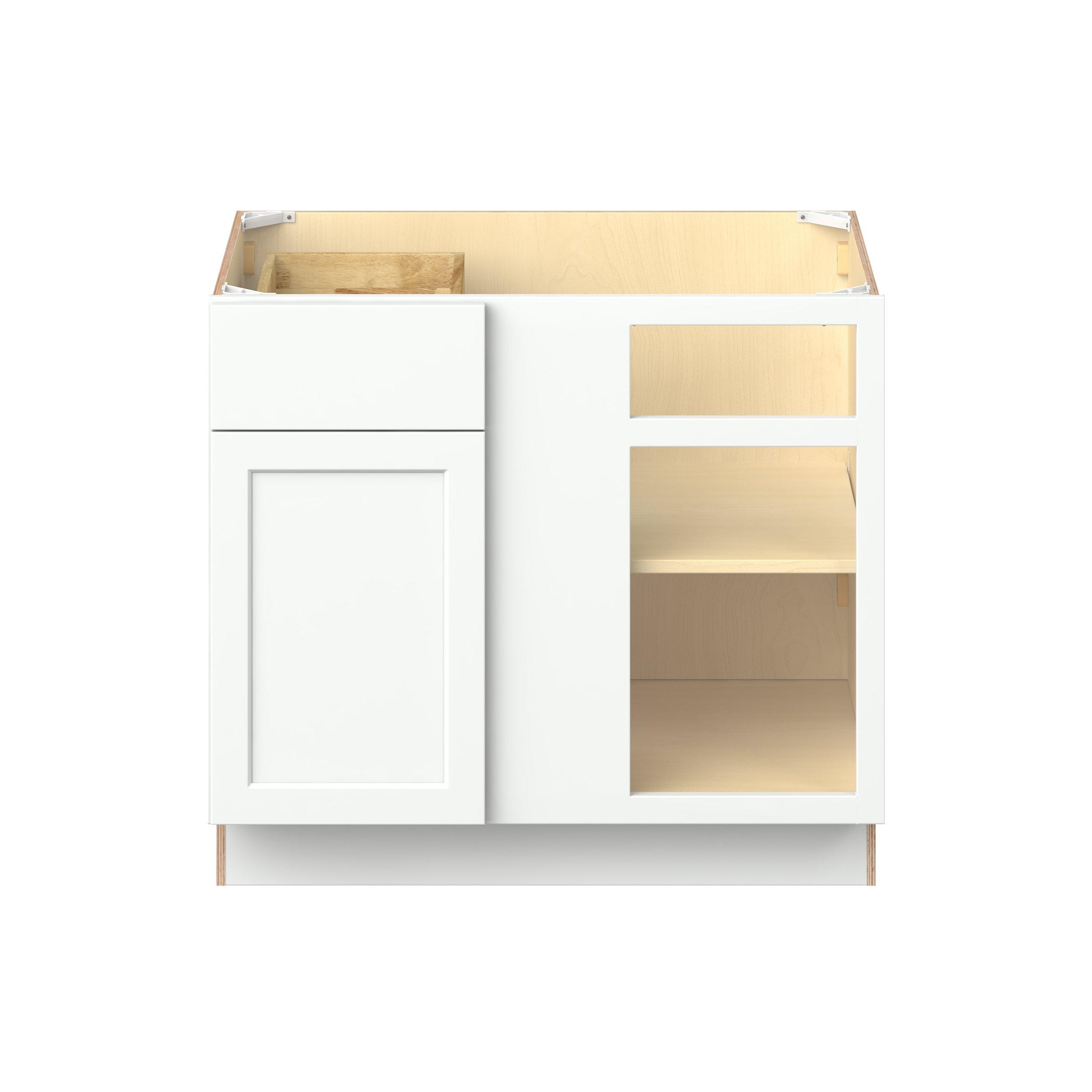Baxley 1 Door 1 Drawer Blind Corner Base Cabinet
