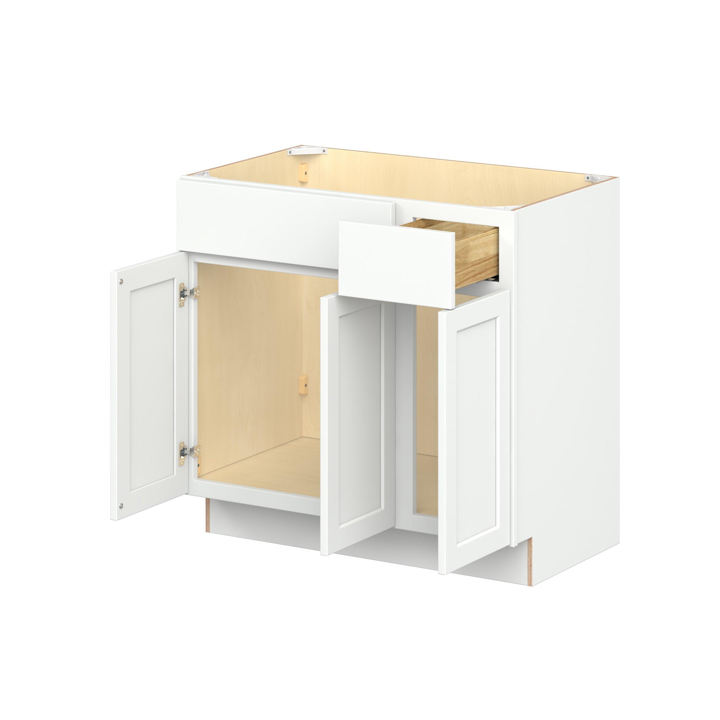Baxley 3 Door 1 Drawer Vanity Sink Base Cabinet