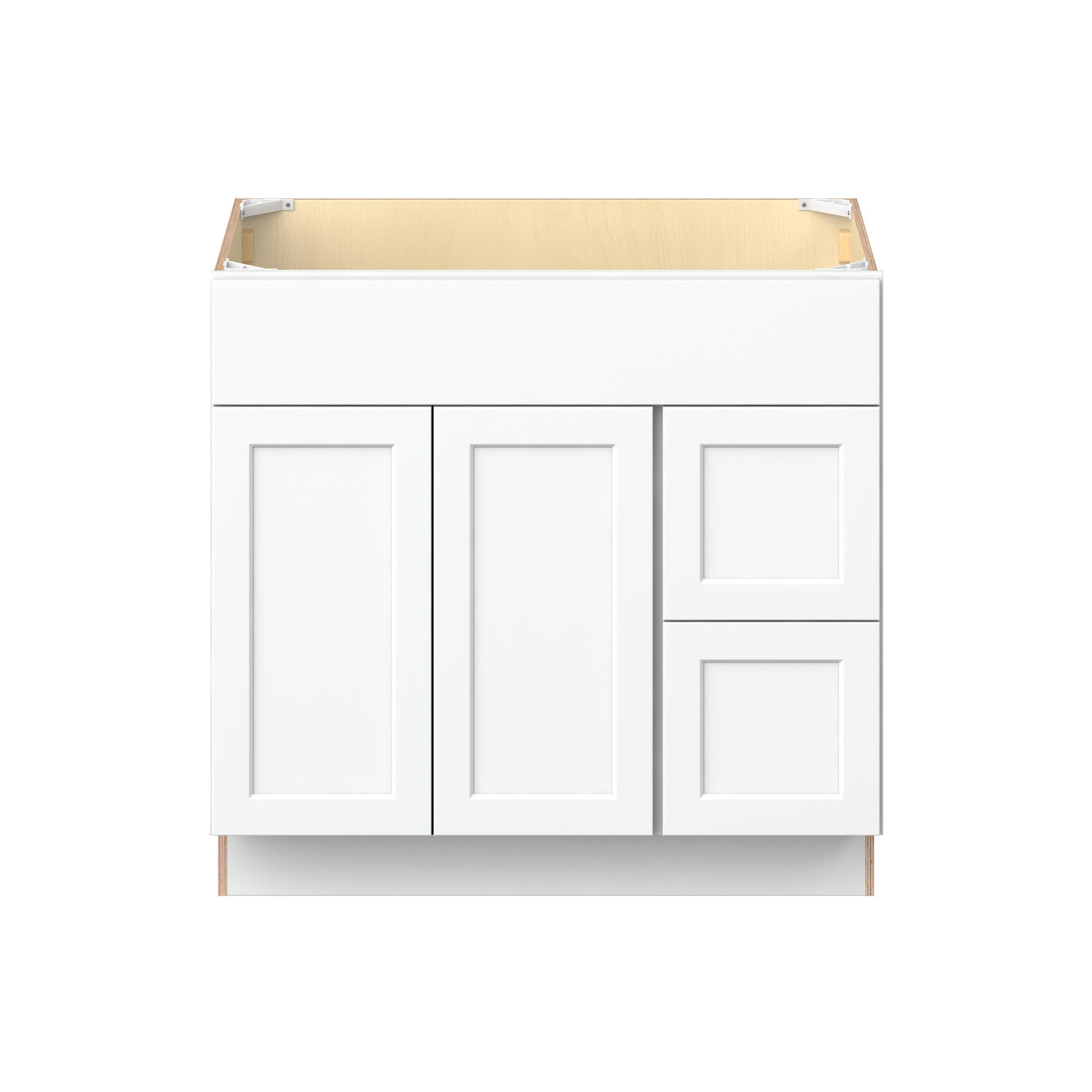 Baxley 2 Door 2 Drawer Vanity Sink Base Cabinet