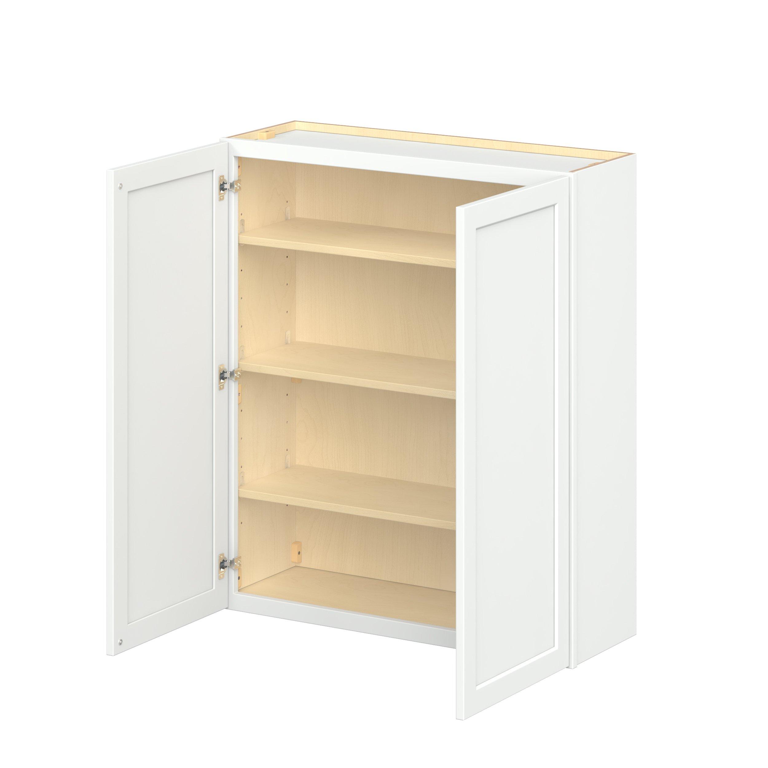 Baxley 36 in. Painted Pure White Door Wall Cabinet