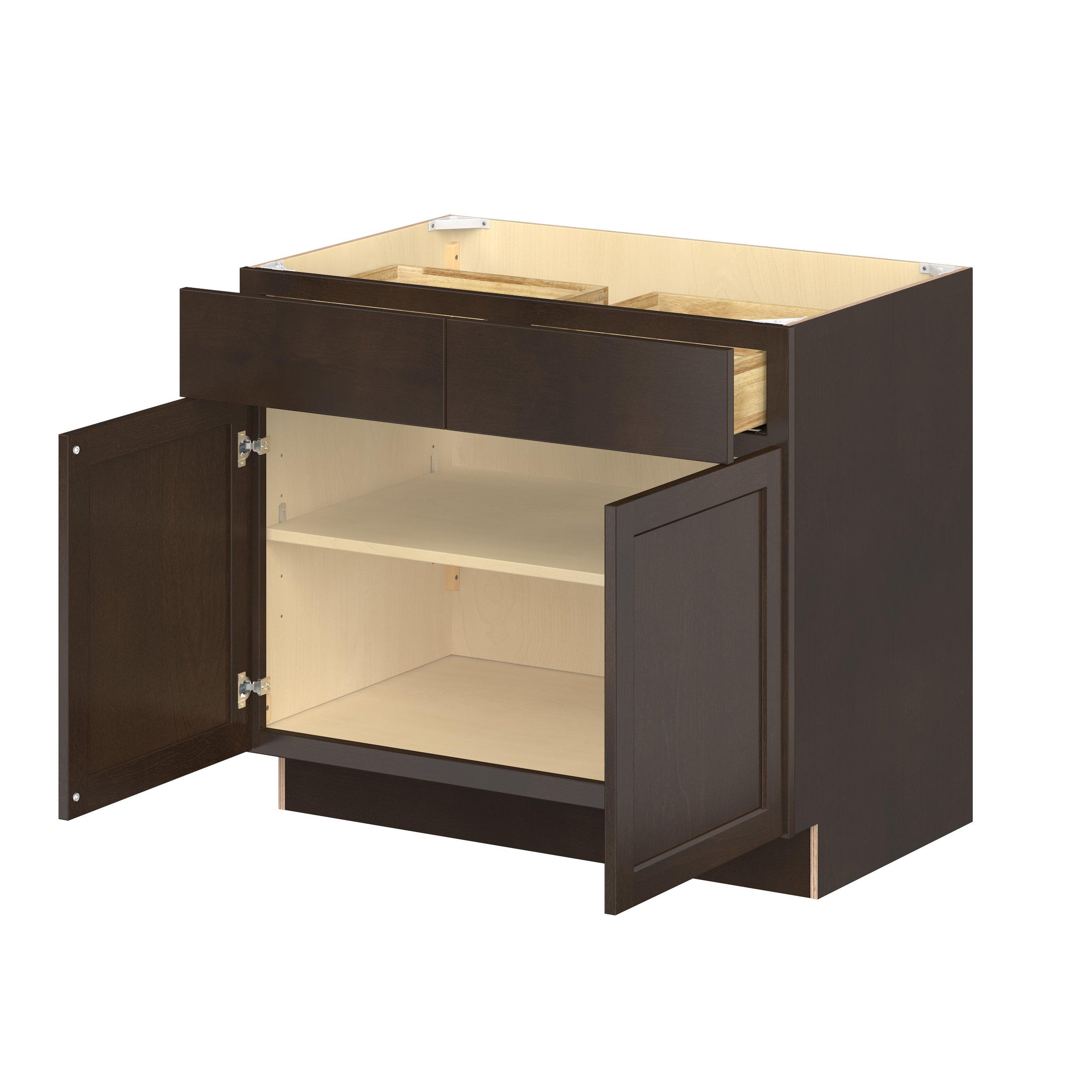 Baxley 2 Door 2 Drawer Base Cabinet