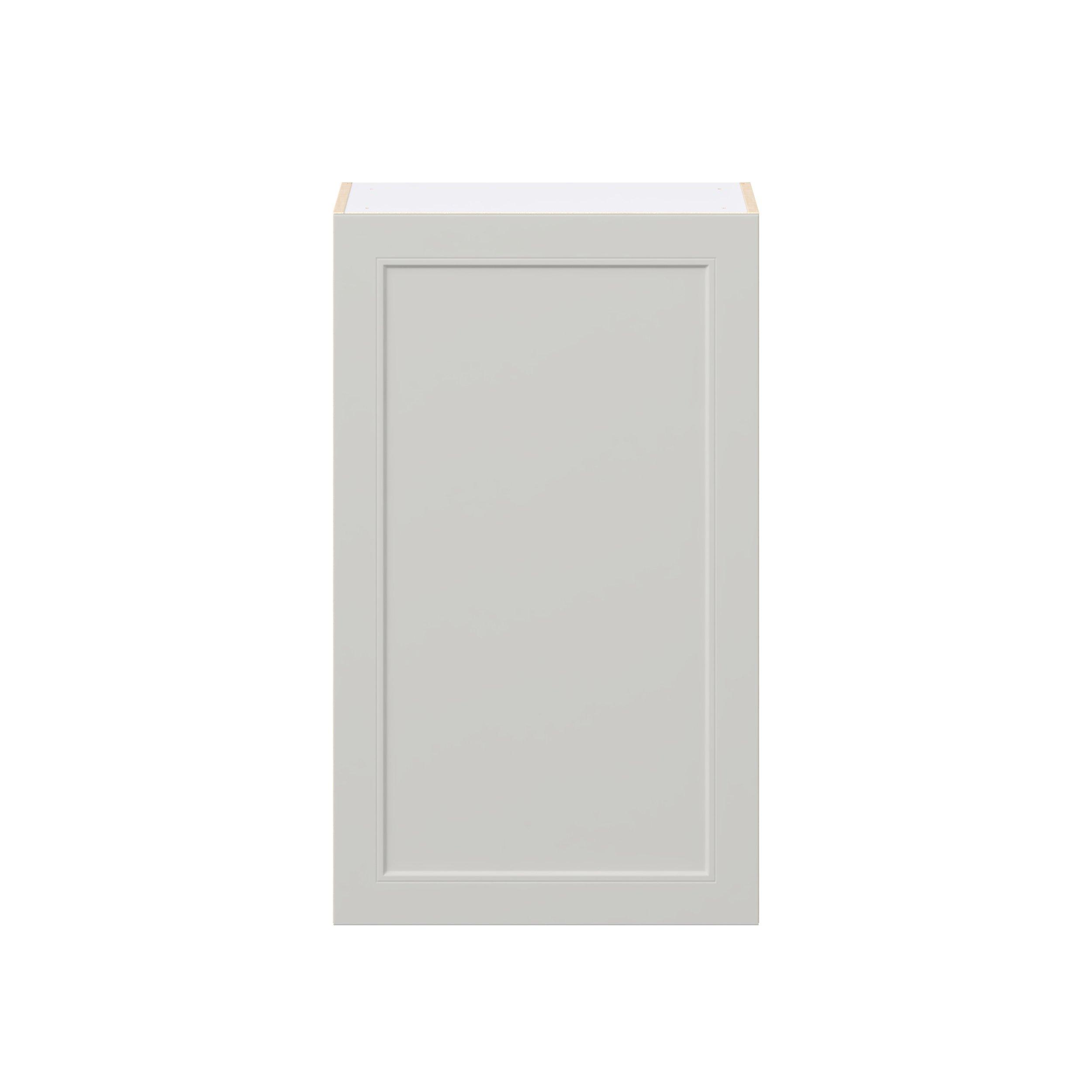 Lenox 24 in. Painted Light Gray Door Wall Cabinet