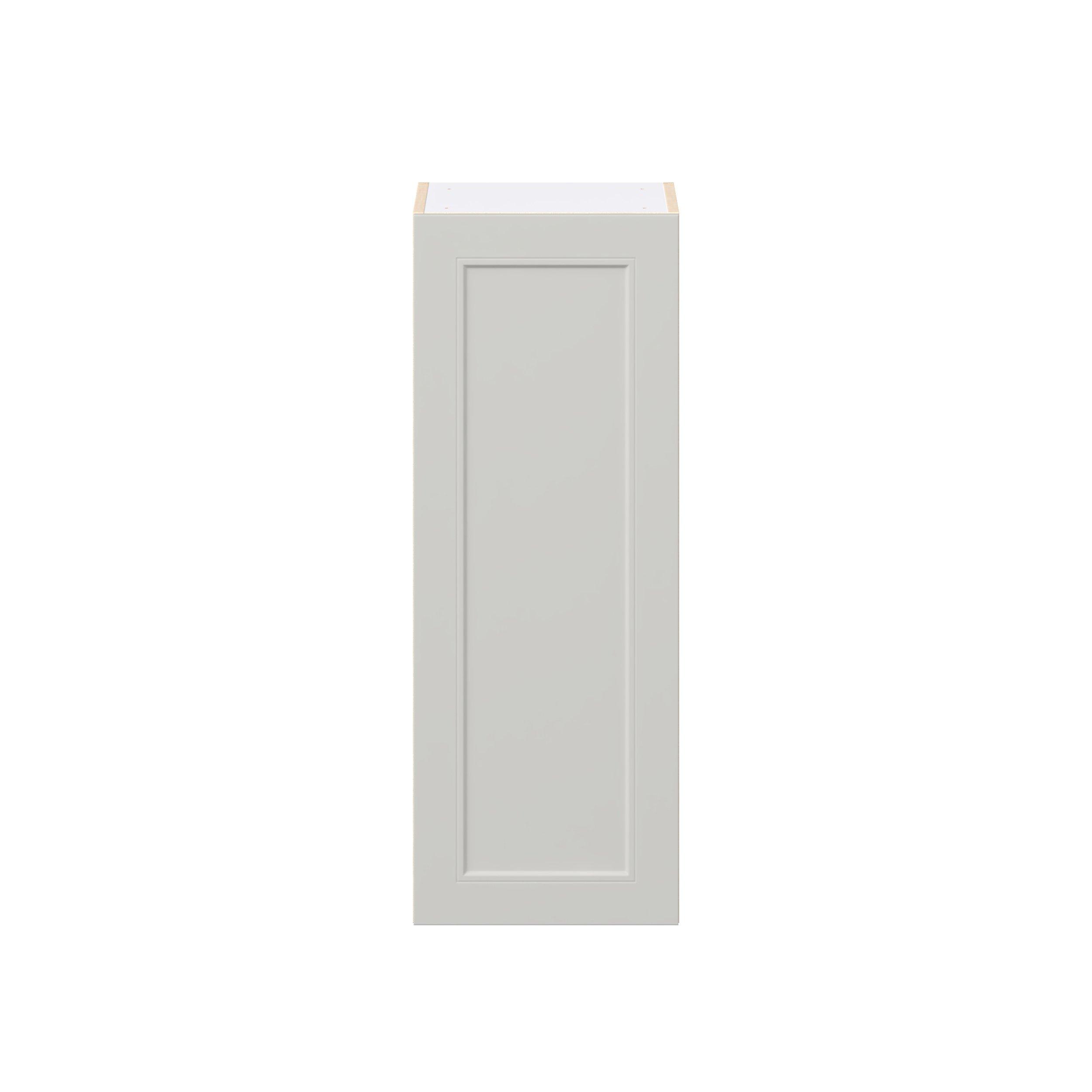 Lenox 15 in. Painted Light Gray Door Wall Cabinet