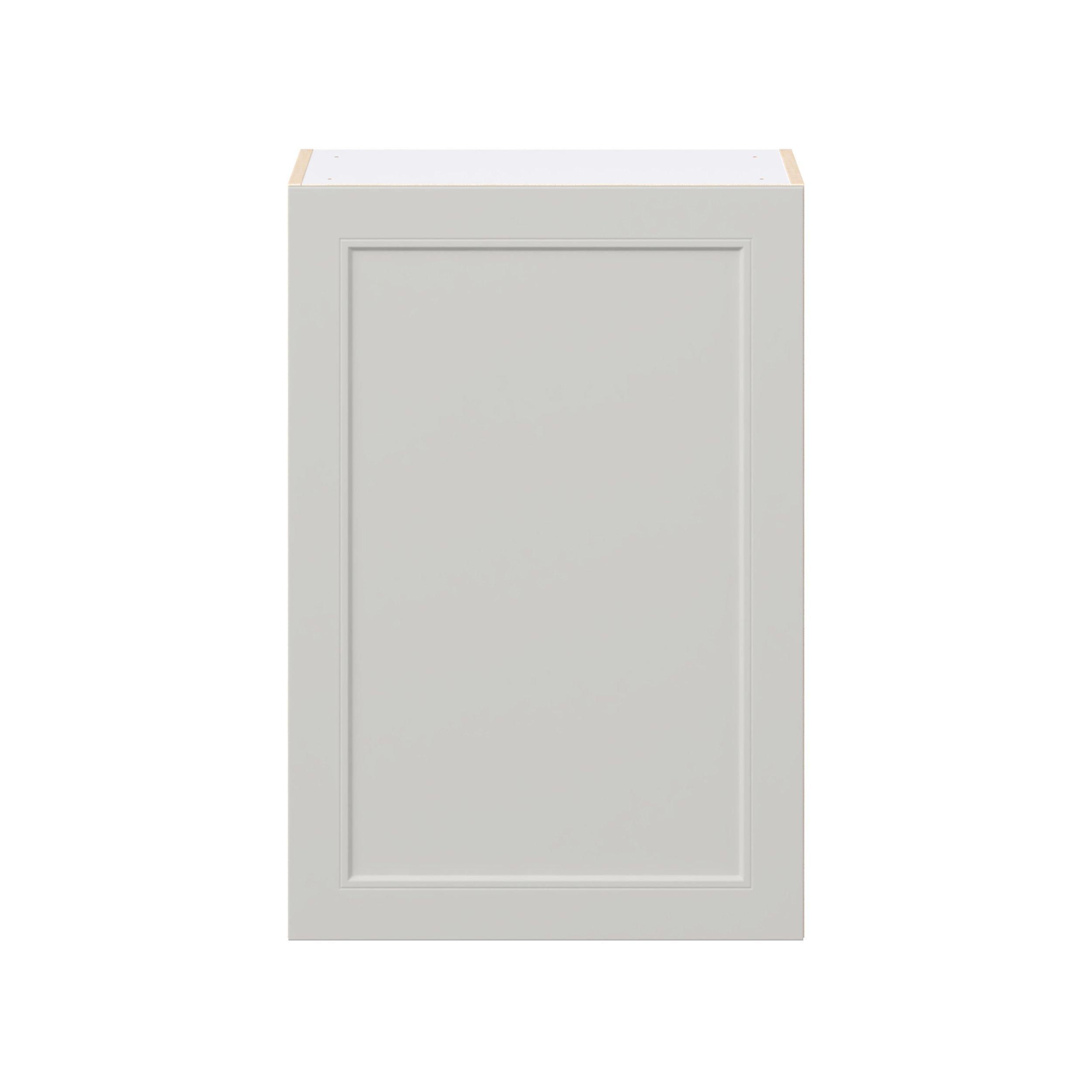 Lenox 24 in. Painted Light Gray Door Wall Cabinet