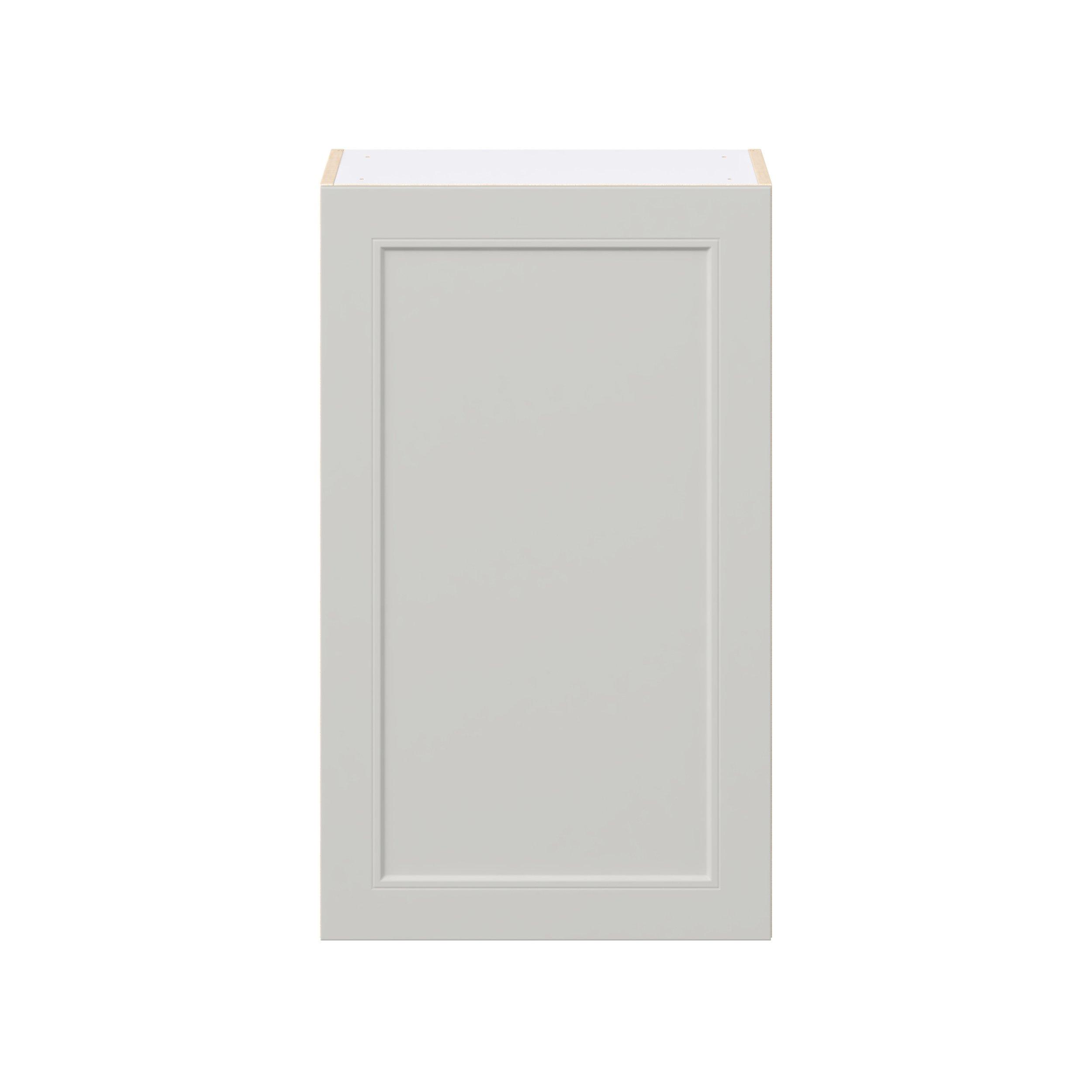 Lenox 21 in. Painted Light Gray Door Wall Cabinet