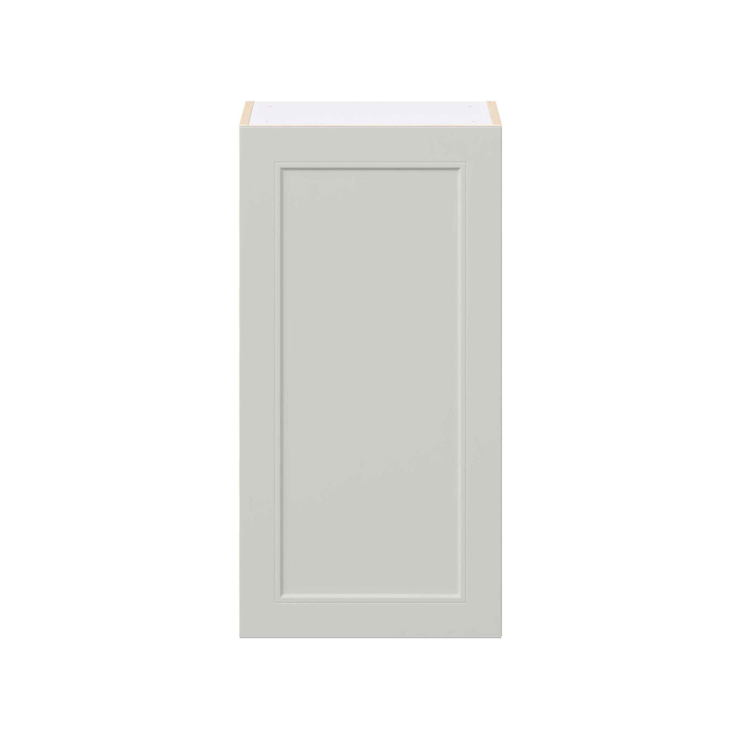 Lenox 18 in. Painted Light Gray Door Wall Cabinet