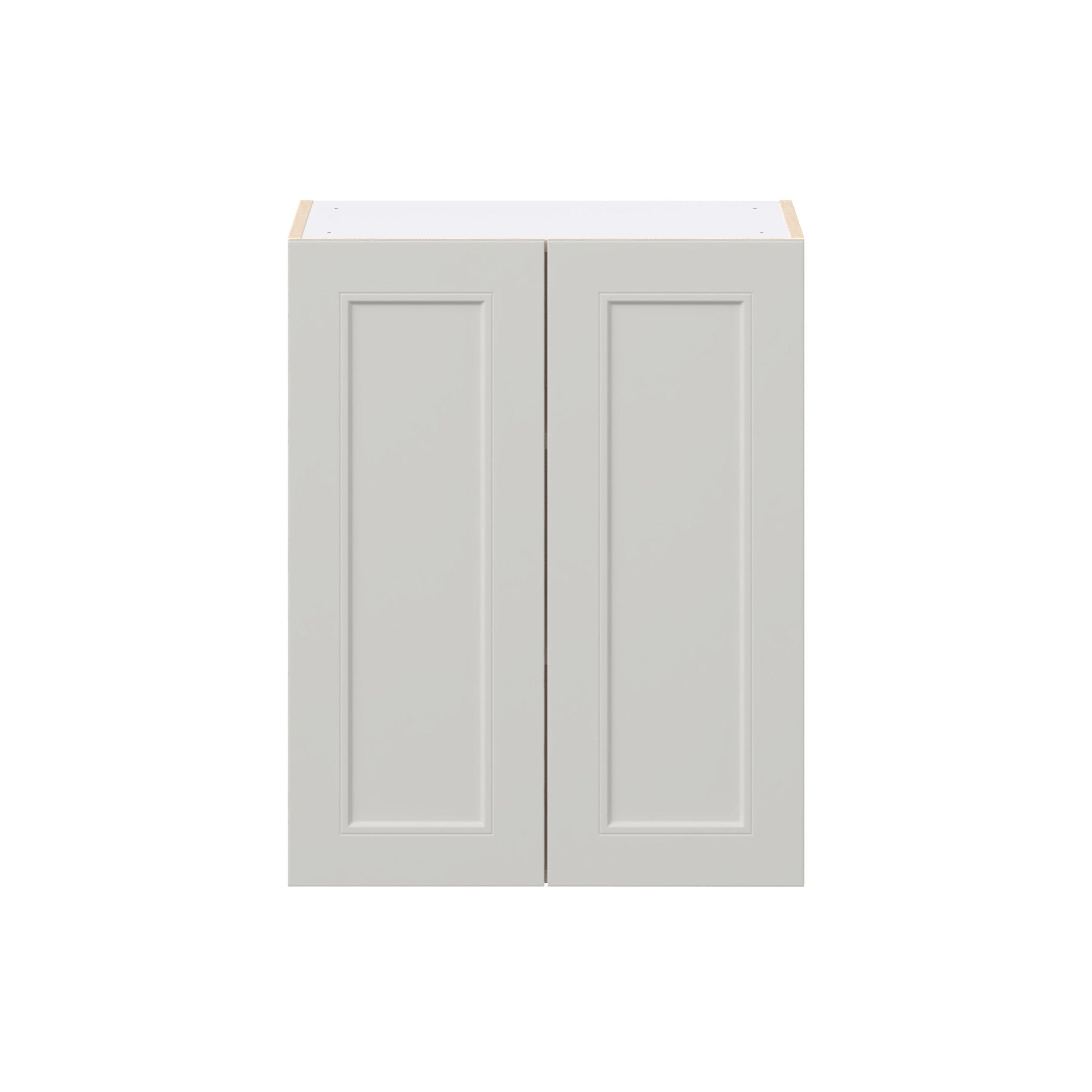 Lenox 24 in. Painted Light Gray Door Wall Cabinet