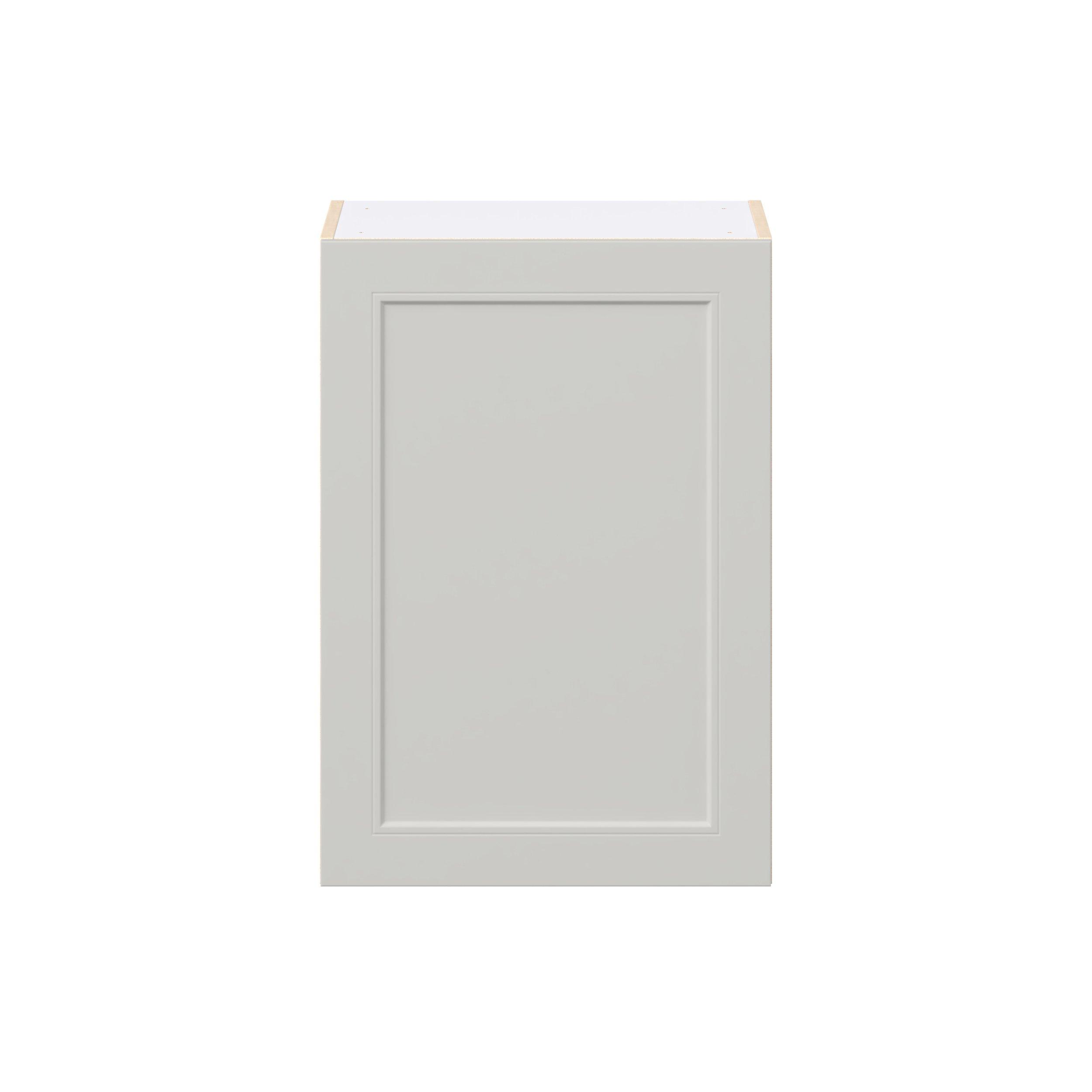Lenox 21 in. Painted Light Gray Door Wall Cabinet