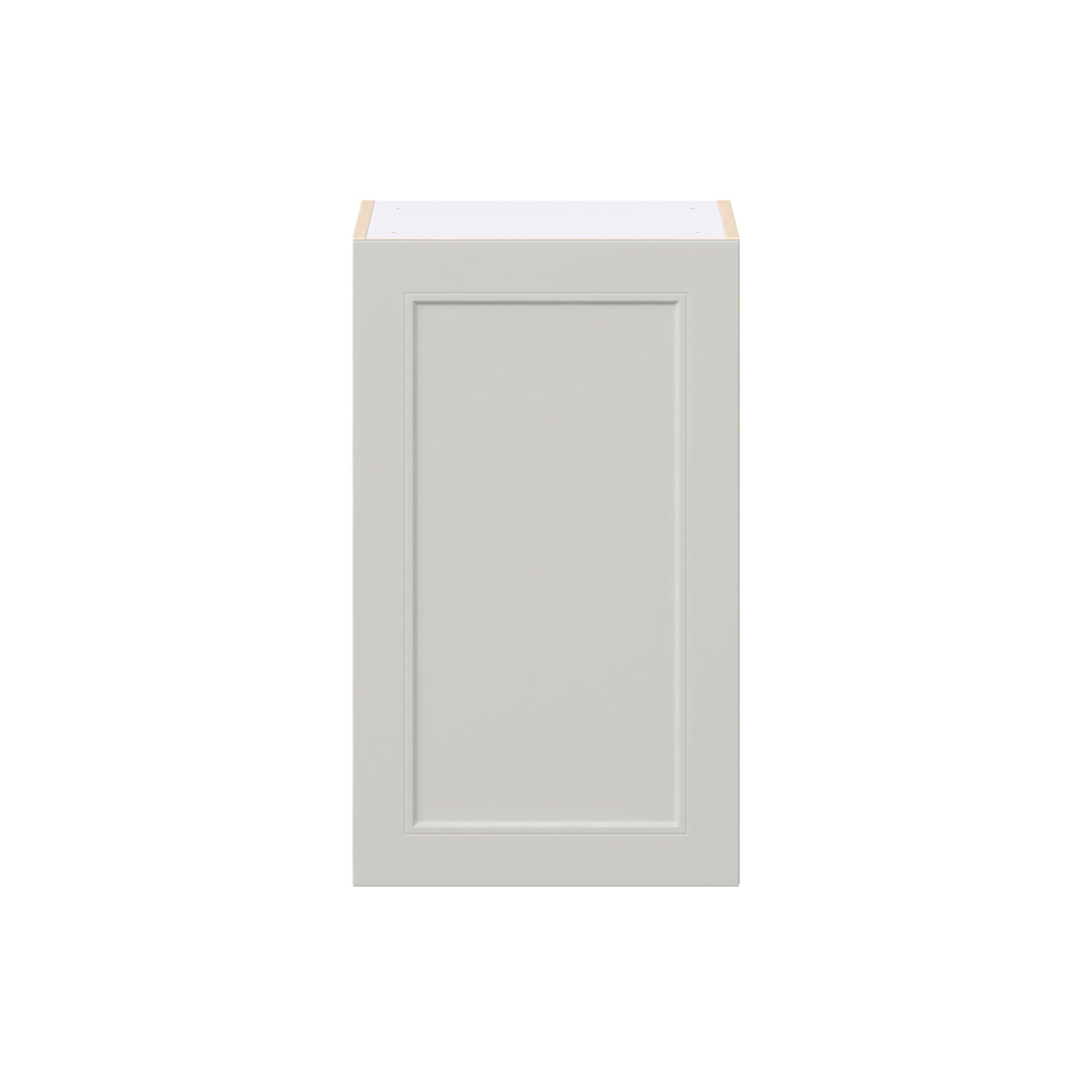 Lenox 18 in. Painted Light Gray Door Wall Cabinet