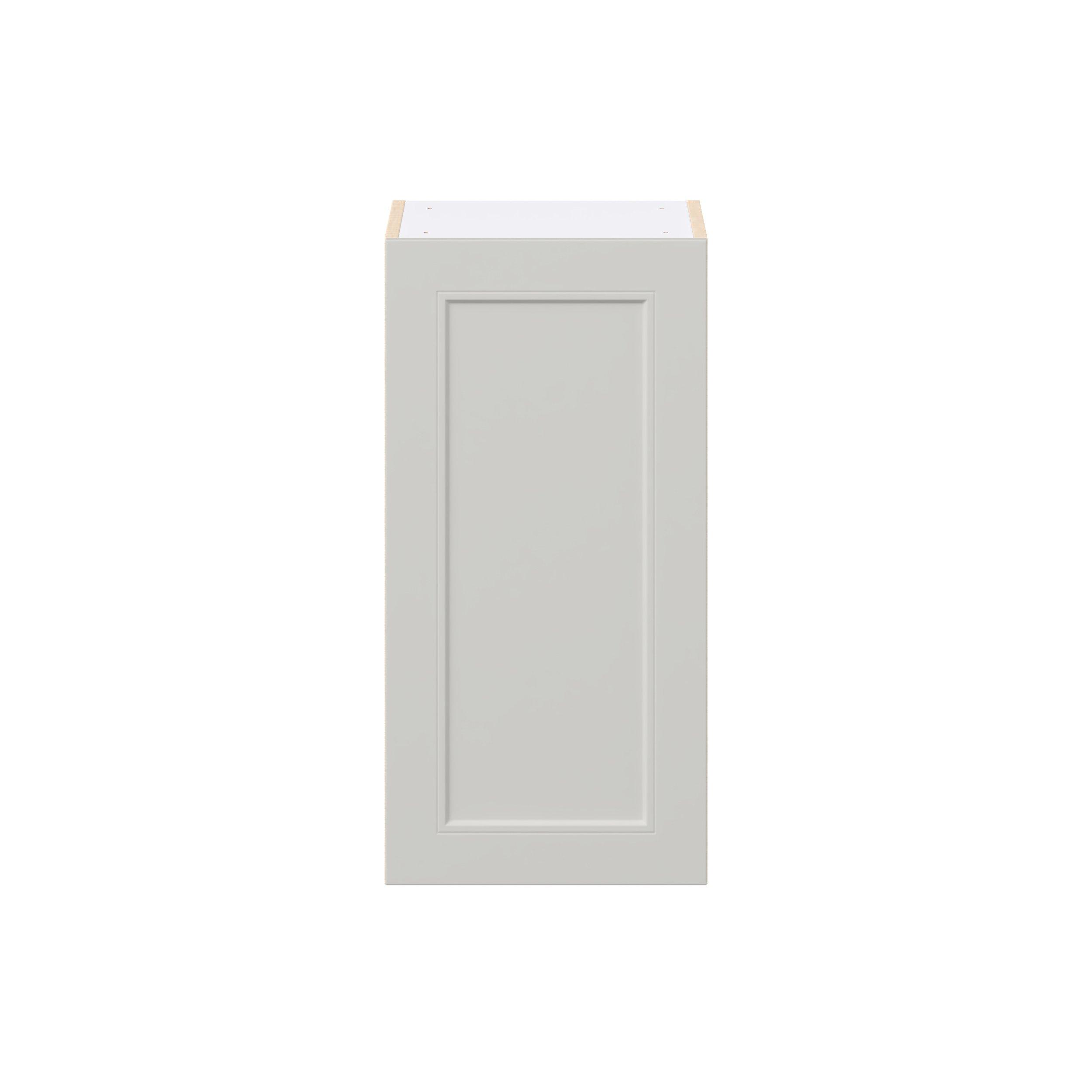 Lenox 15 in. Painted Light Gray Door Wall Cabinet