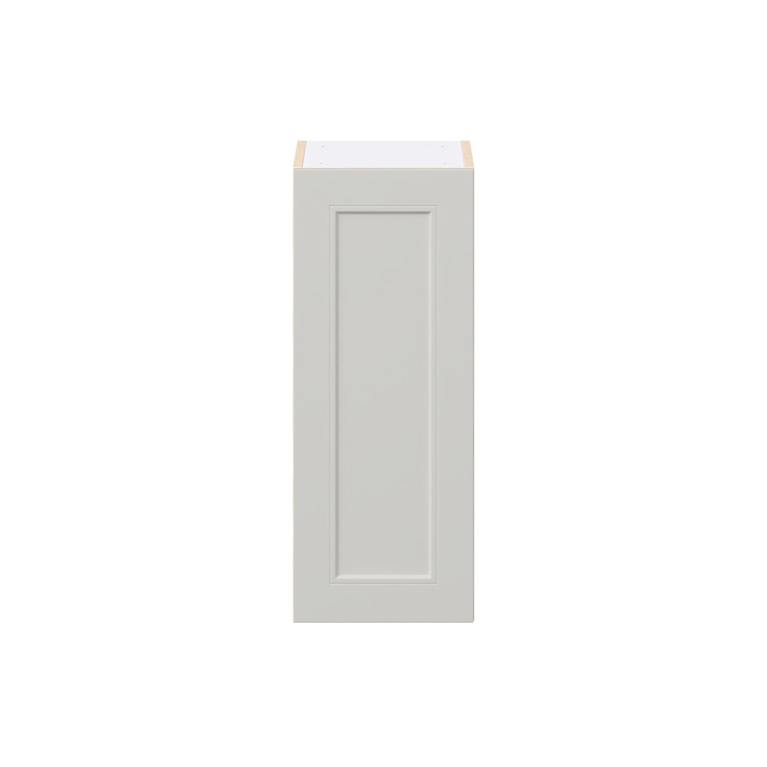 Lenox 12 in. Painted Light Gray Door Wall Cabinet