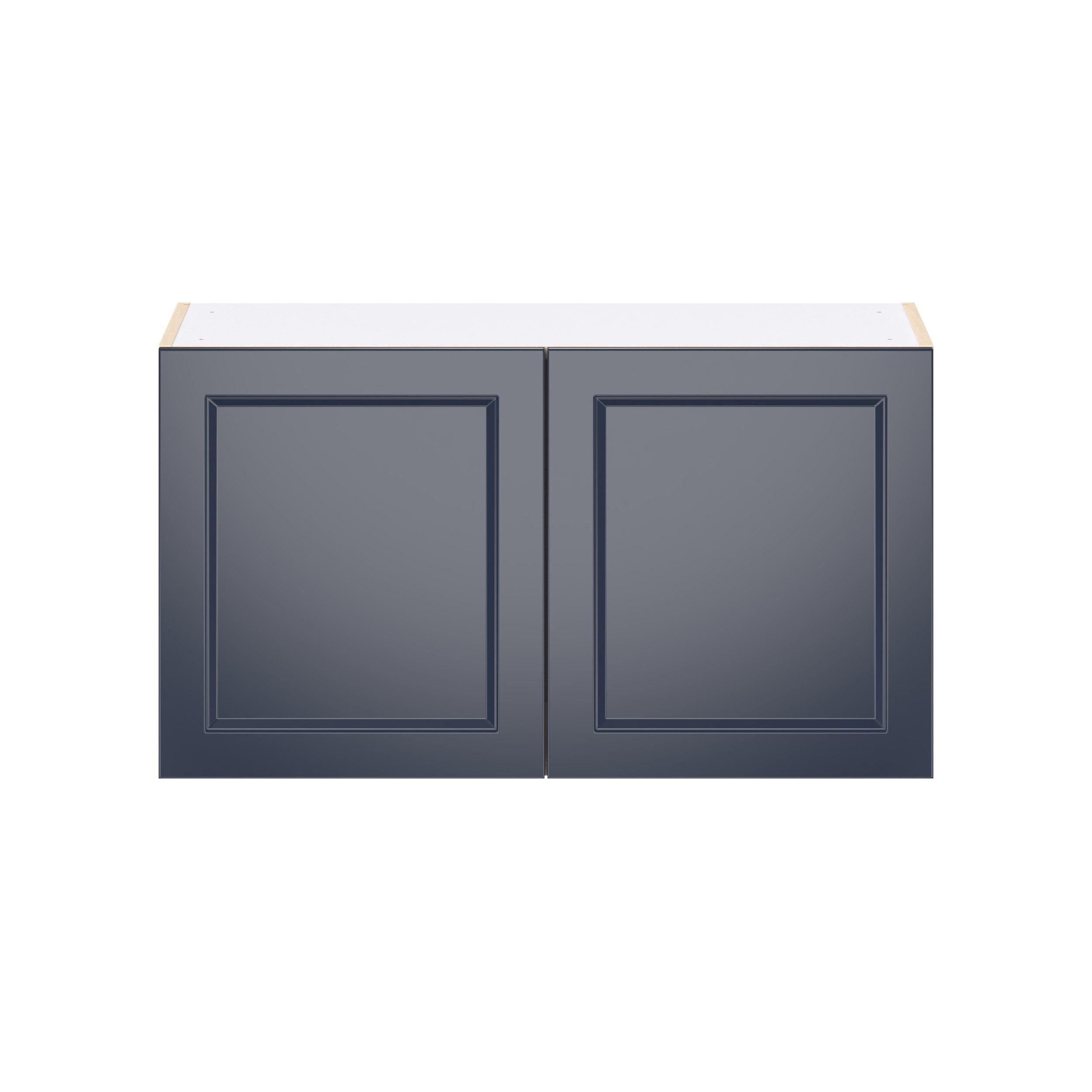 Peachtree 36 in. Painted Midnight Blue Bridge Wall Cabinet