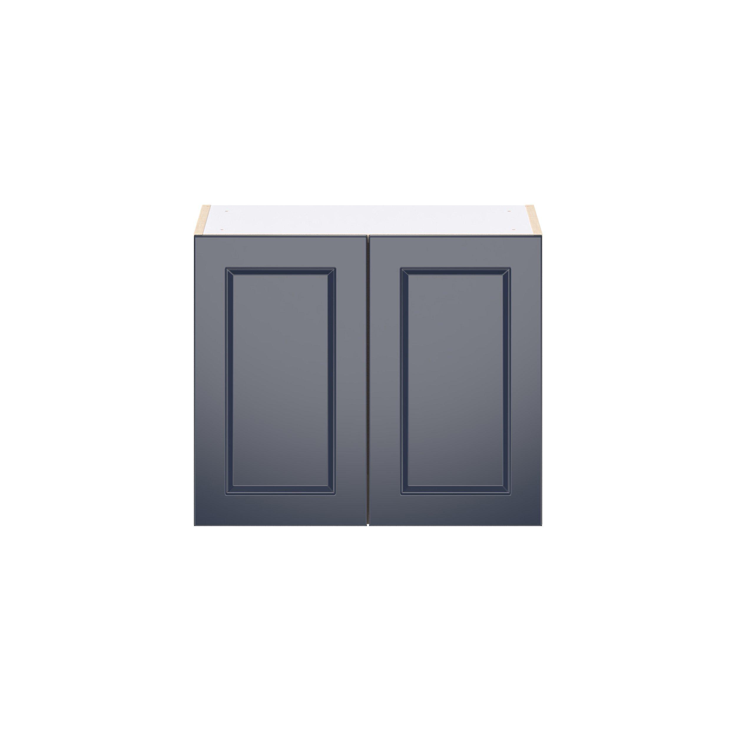 Peachtree 24 in. Painted Midnight Blue Bridge Wall Cabinet