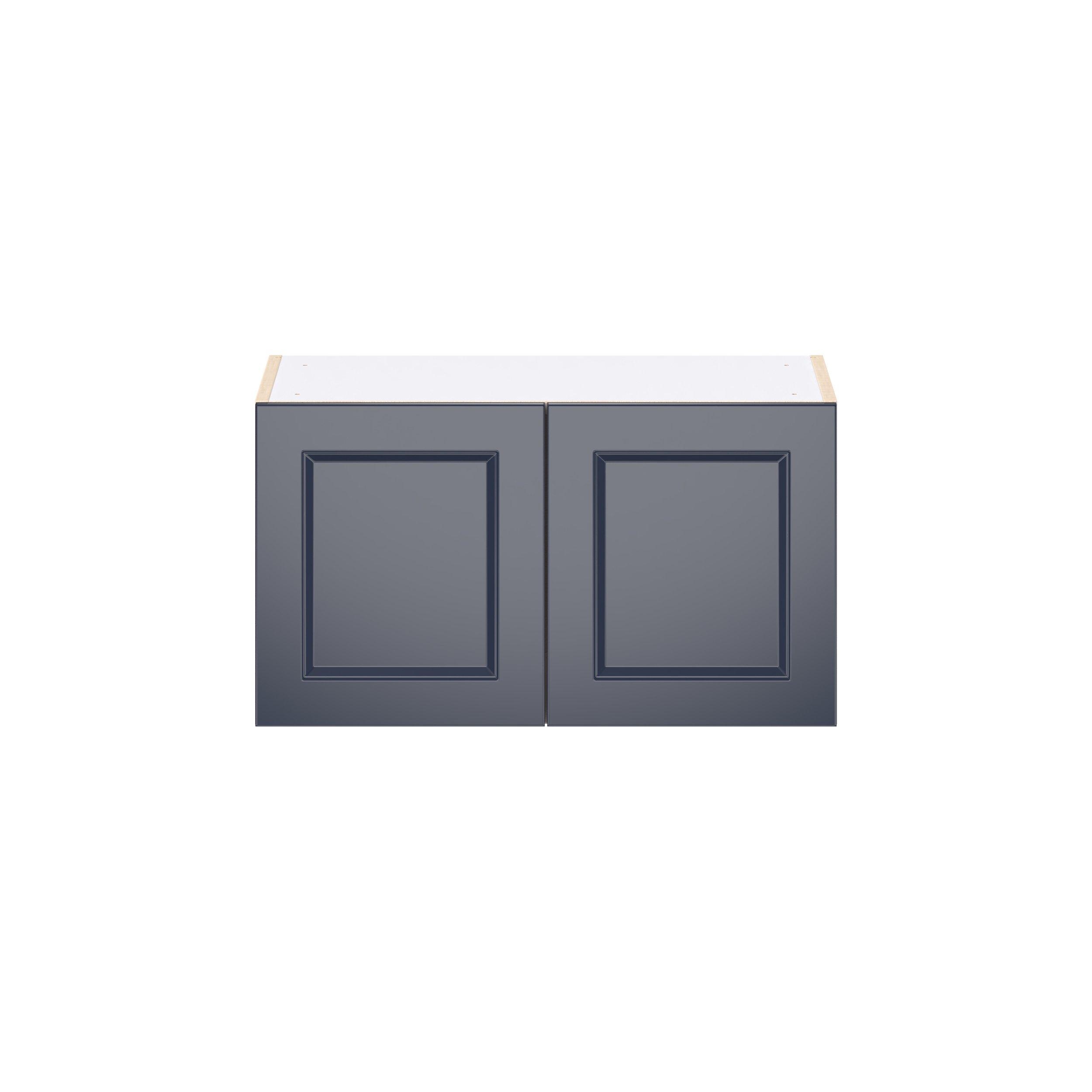 Peachtree 27 in. Painted Midnight Blue Bridge Wall Cabinet