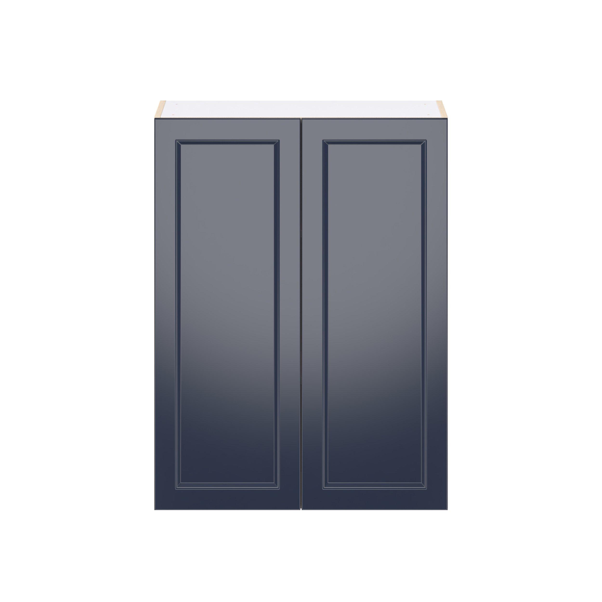 Peachtree 30 in. Painted Midnight Blue Door Wall Cabinet