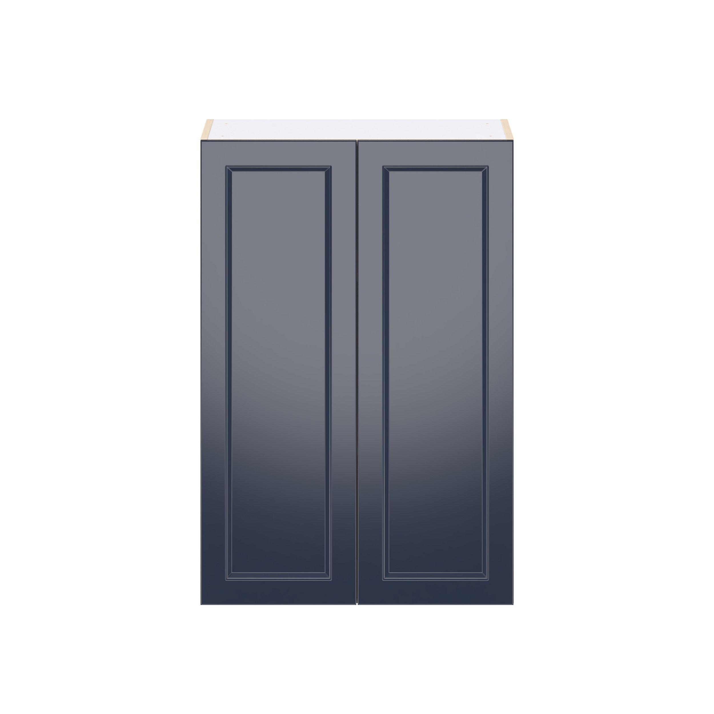 Peachtree 27 in. Painted Midnight Blue Door Wall Cabinet