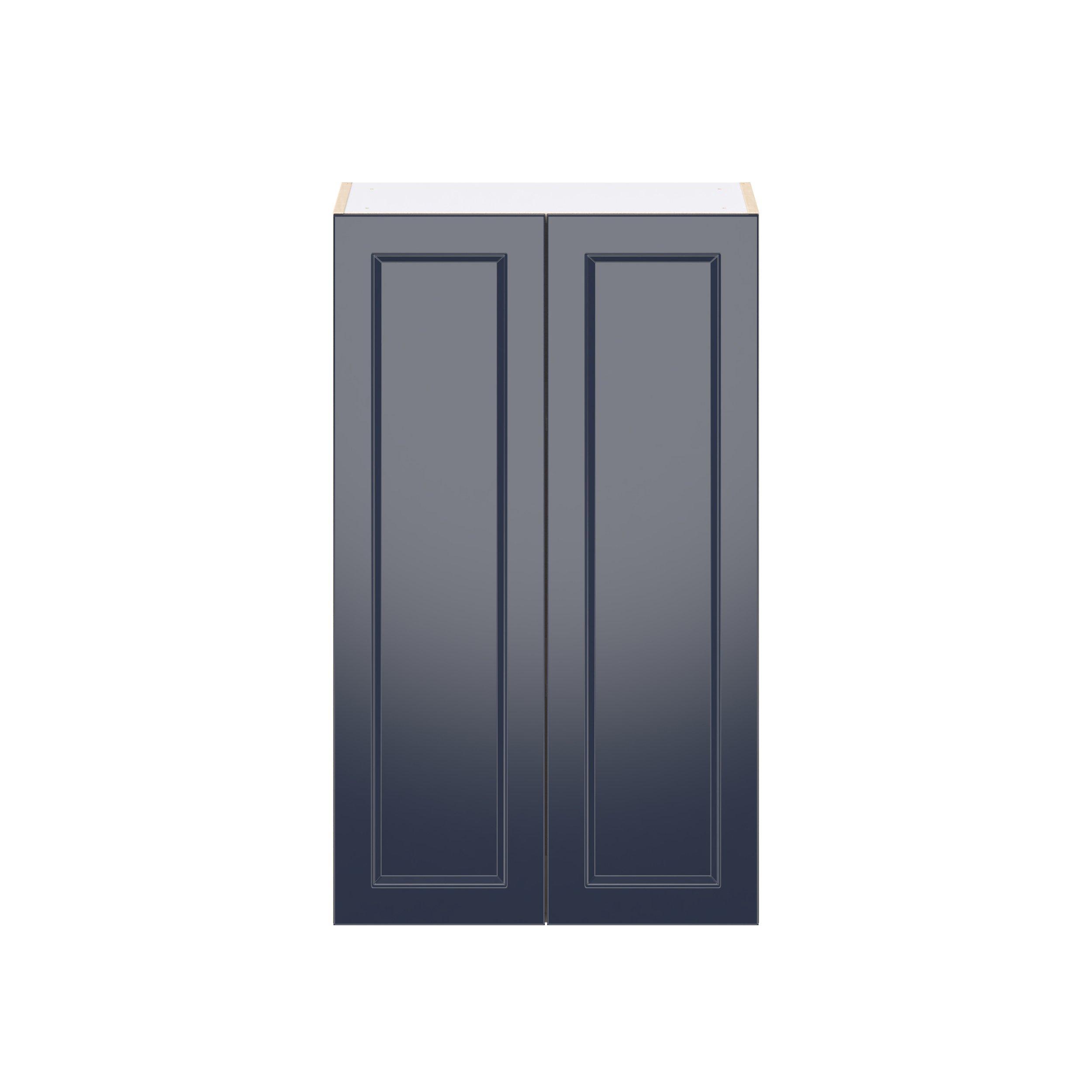 Peachtree 24 in. Painted Midnight Blue Door Wall Cabinet