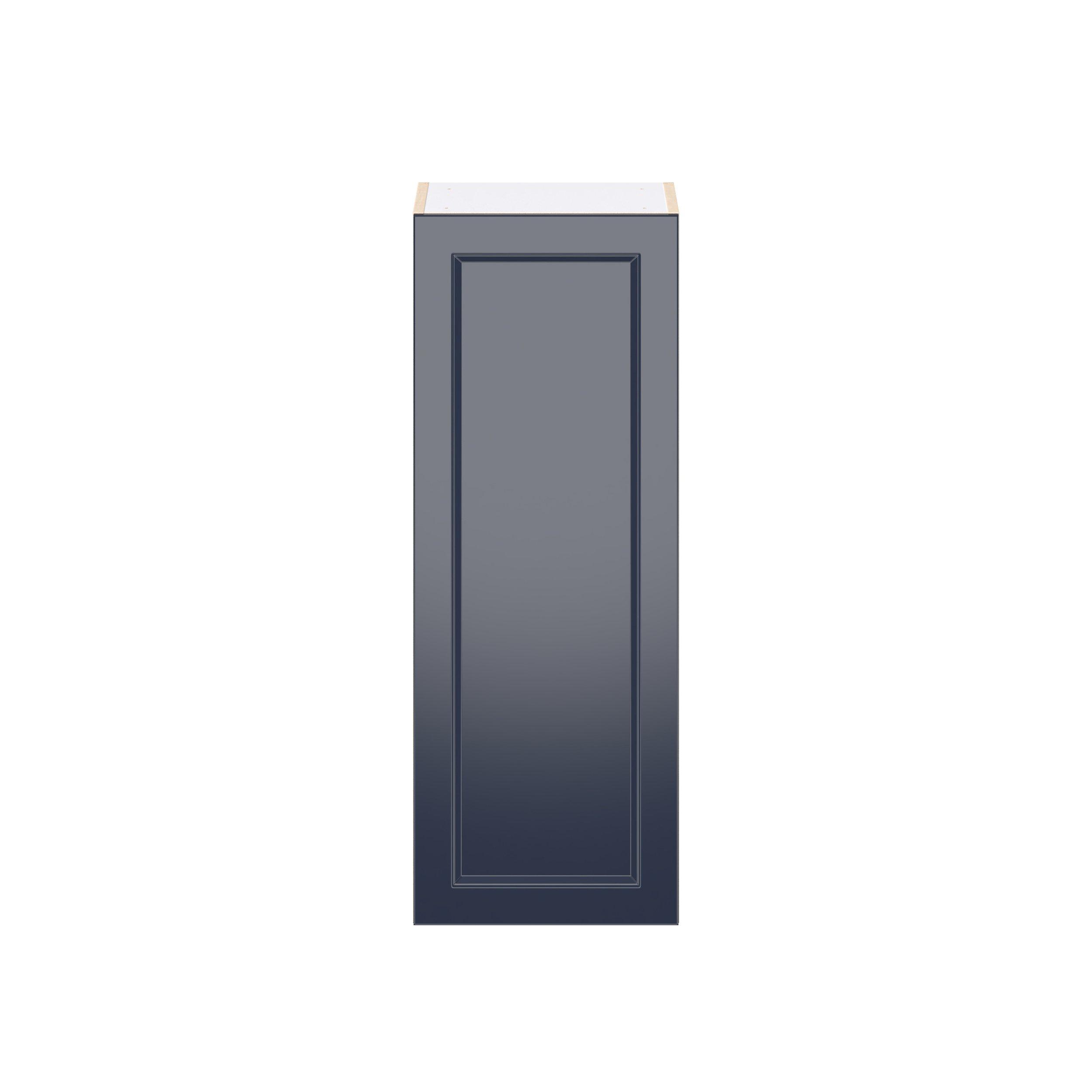 Peachtree 15 in. Painted Midnight Blue Door Wall Cabinet