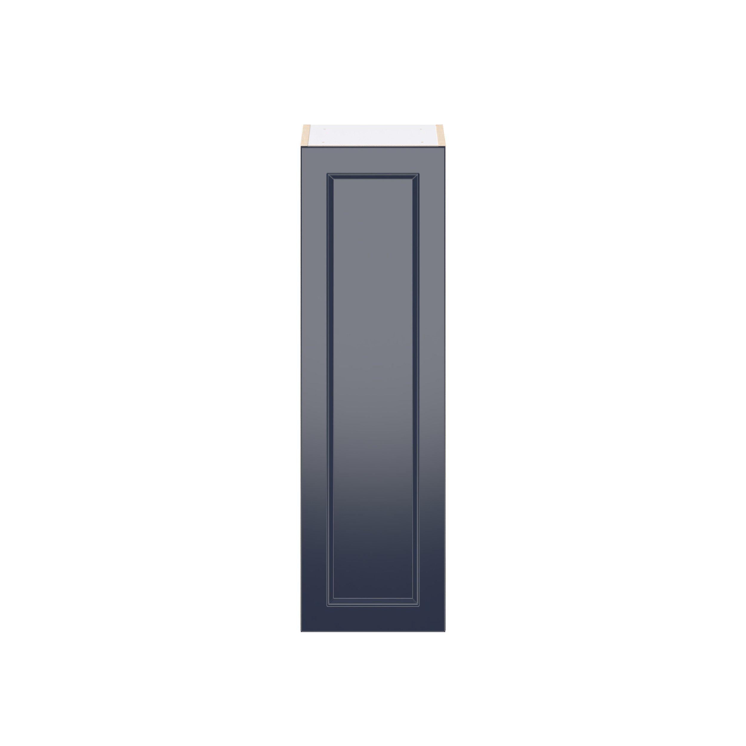Peachtree 12 in. Painted Midnight Blue Door Wall Cabinet