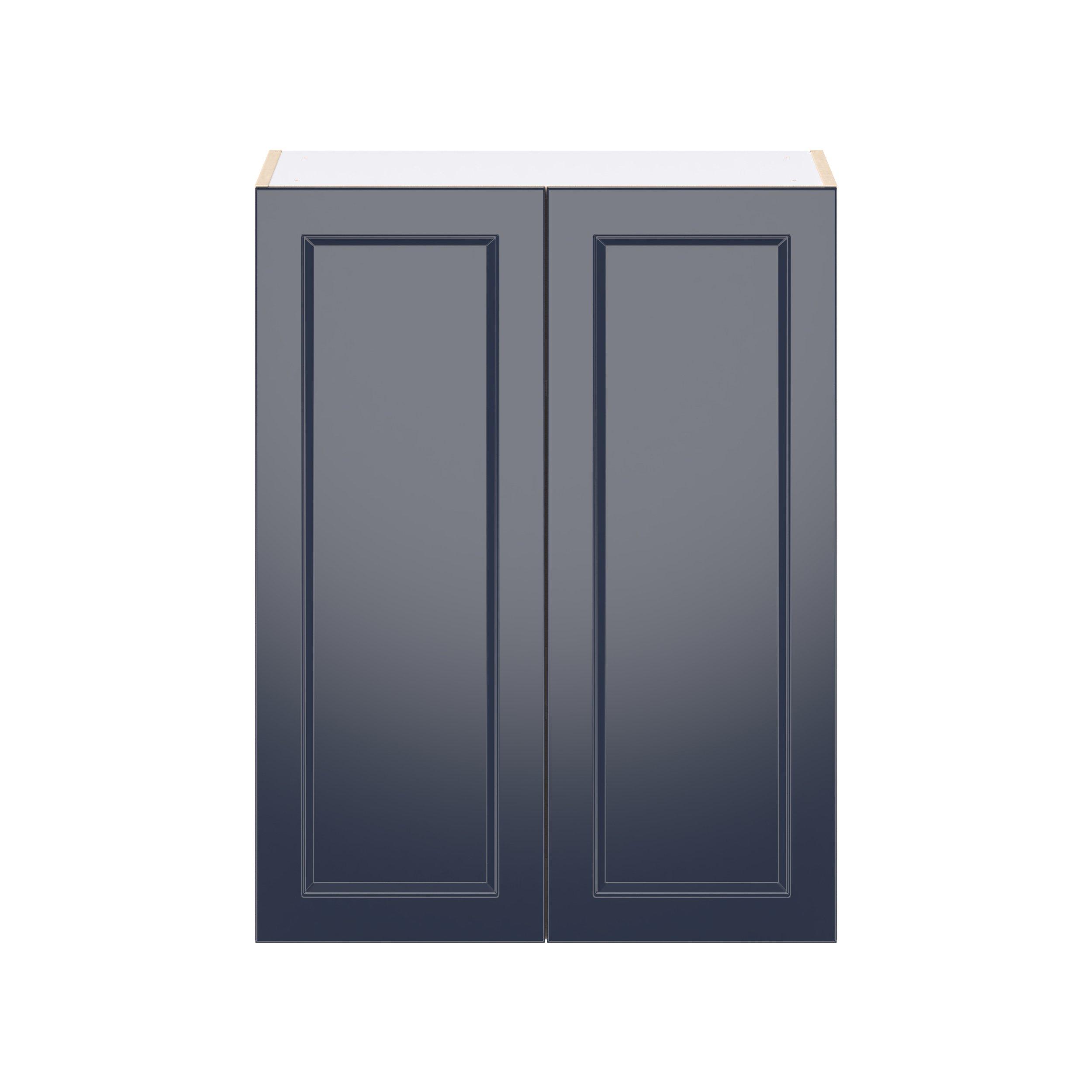 Peachtree 27 in. Painted Midnight Blue Door Wall Cabinet
