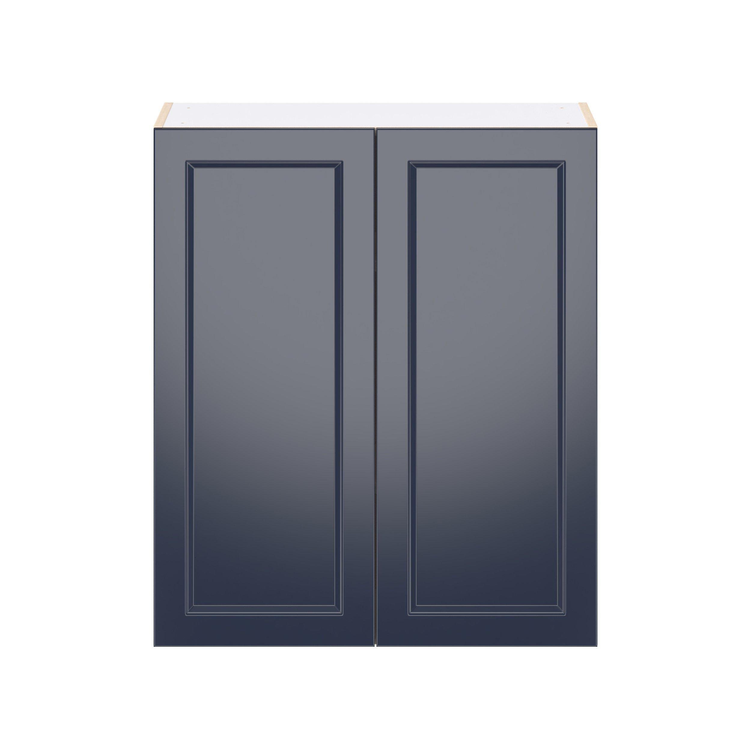 Peachtree 30 in. Painted Midnight Blue Door Wall Cabinet
