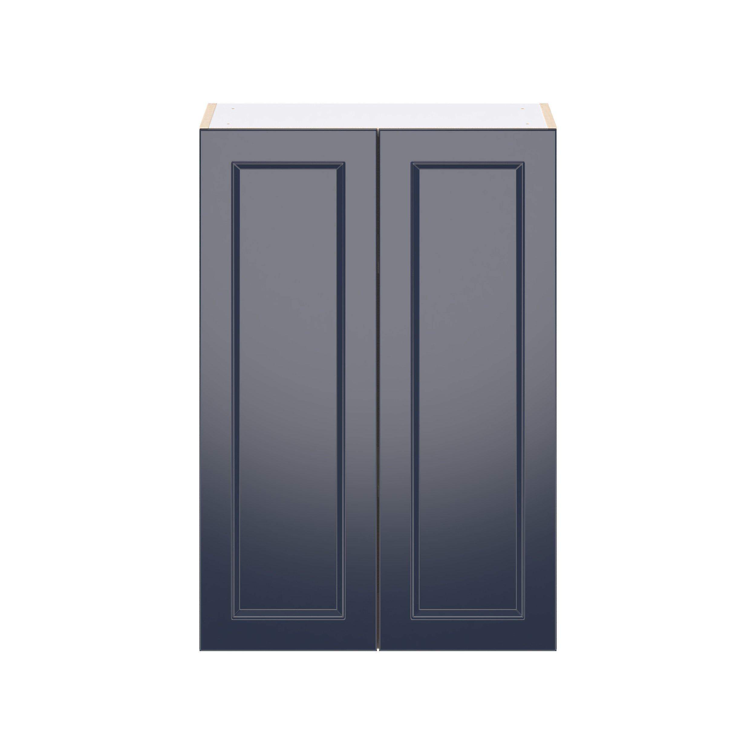 Peachtree 24 in. Painted Midnight Blue Door Wall Cabinet