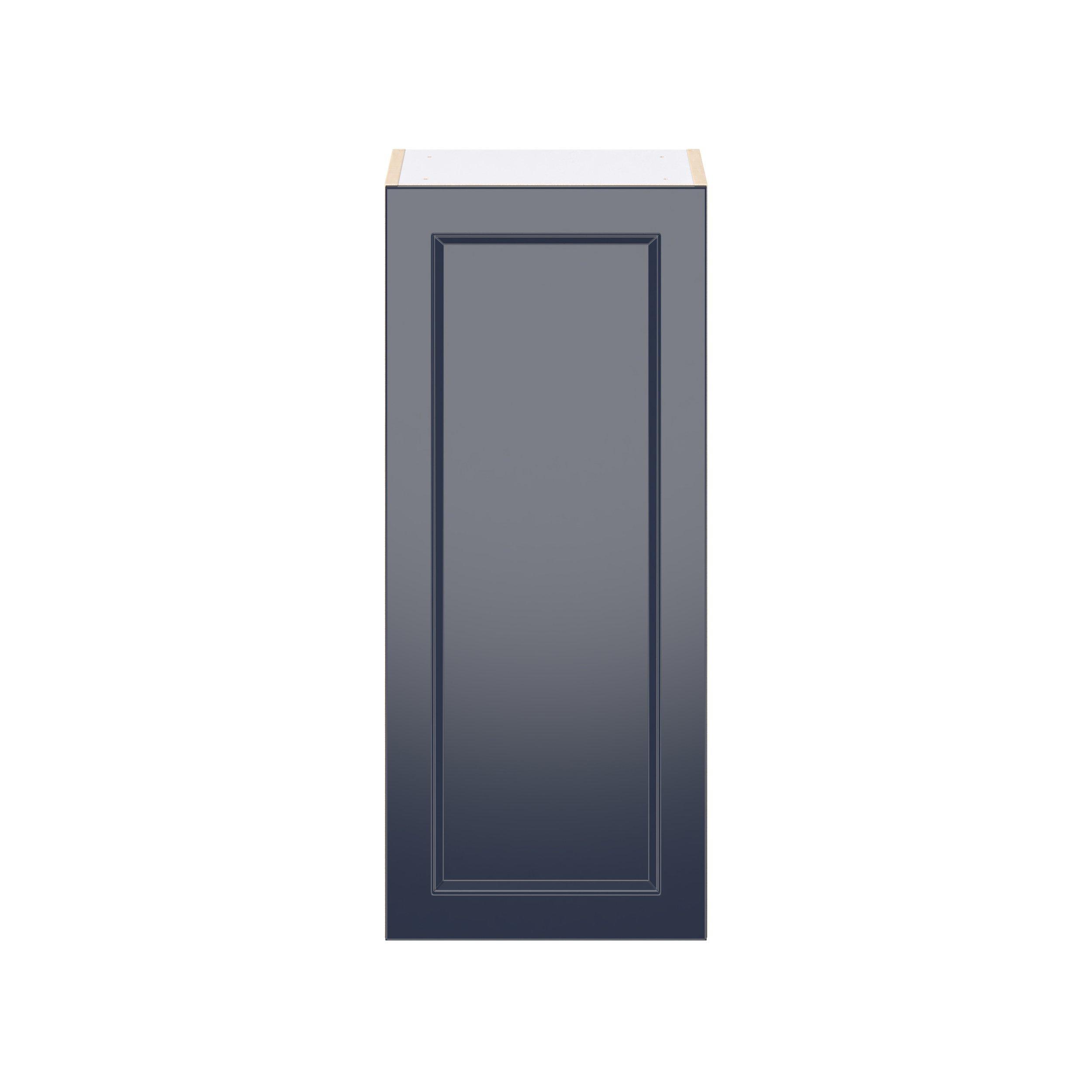 Peachtree 15 in. Painted Midnight Blue Door Wall Cabinet