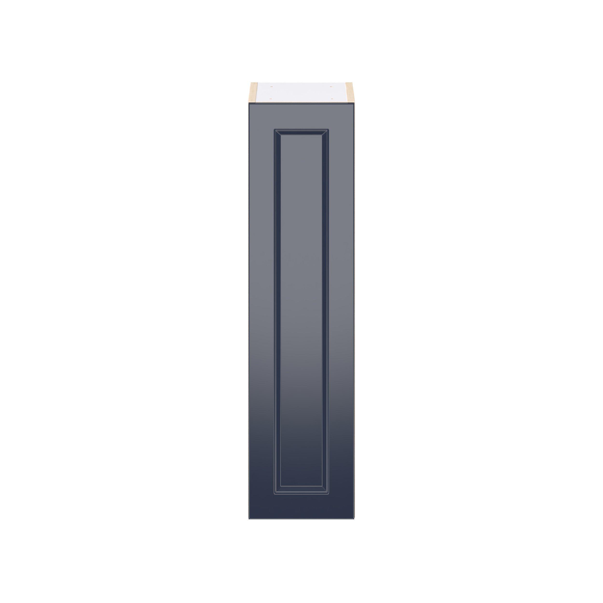 Peachtree 9 in. Painted Midnight Blue Door Wall Cabinet