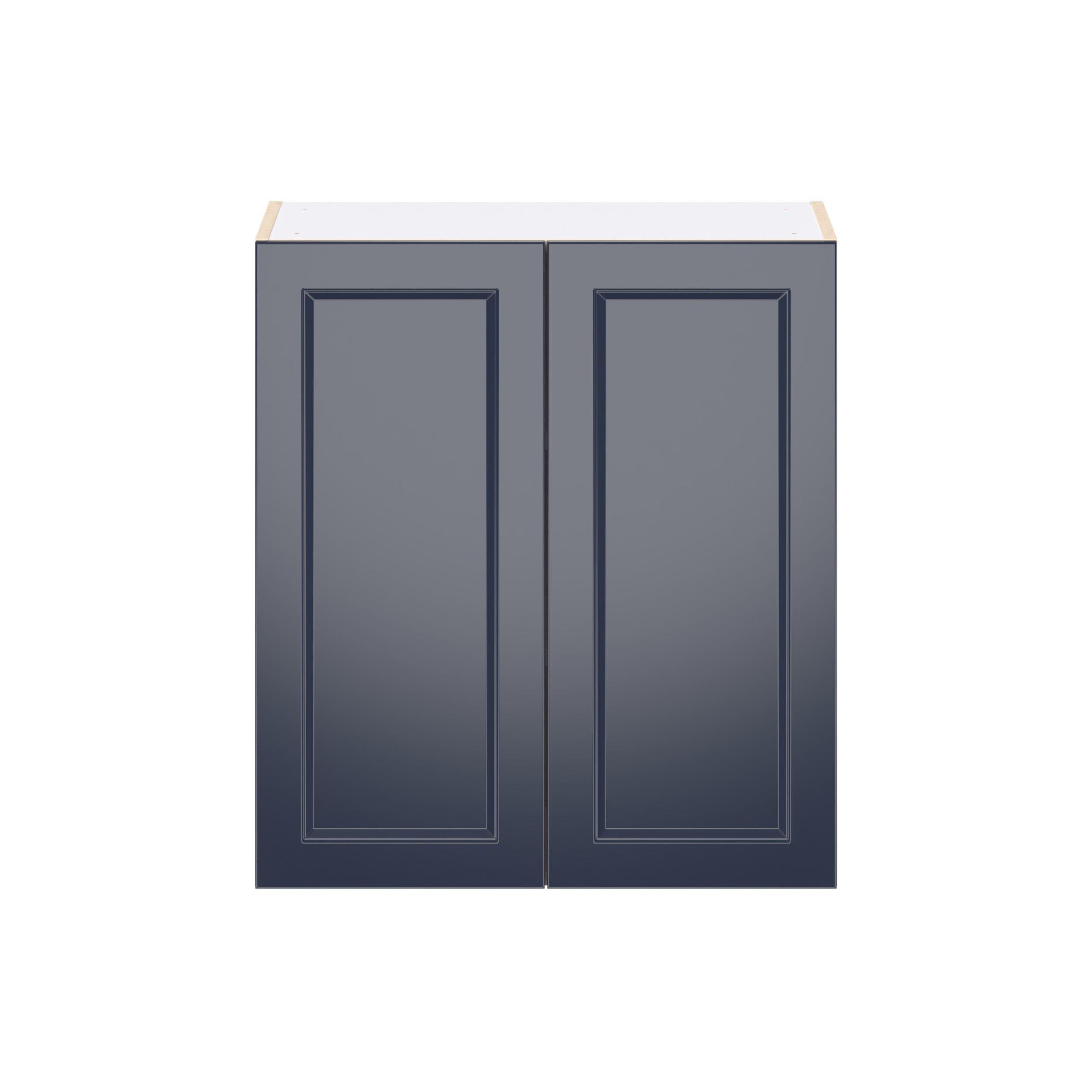 Peachtree 27 in. Painted Midnight Blue Door Wall Cabinet