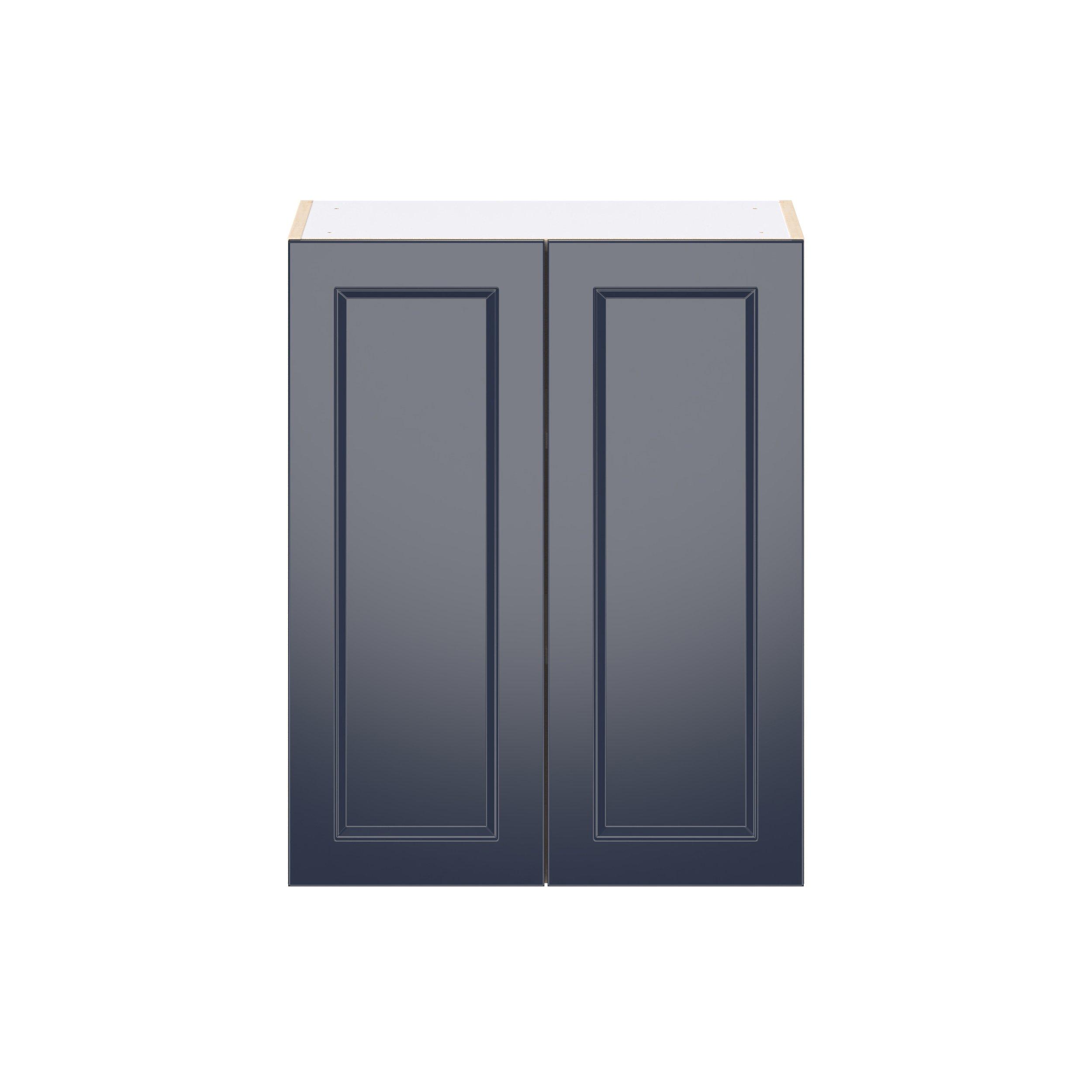 Peachtree 24 in. Painted Midnight Blue Door Wall Cabinet
