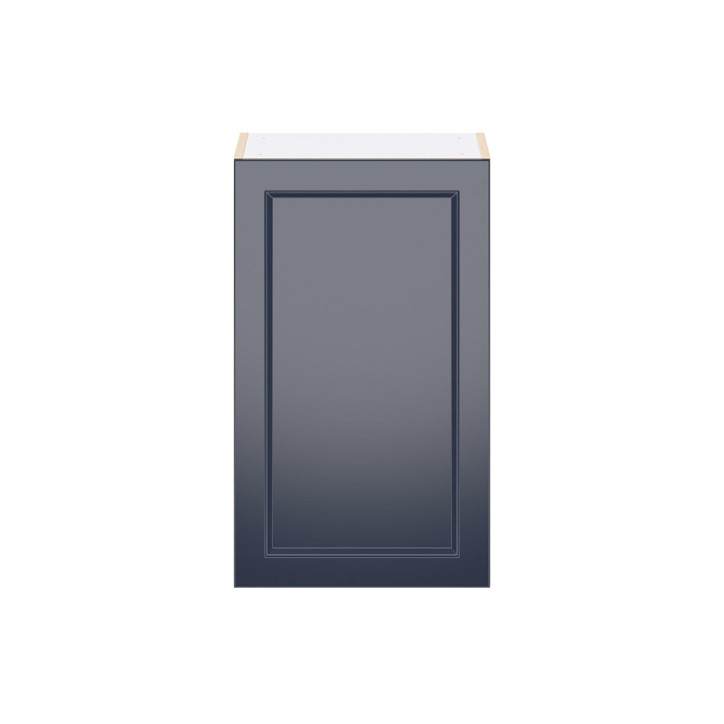 Peachtree 18 in. Painted Midnight Blue Door Wall Cabinet