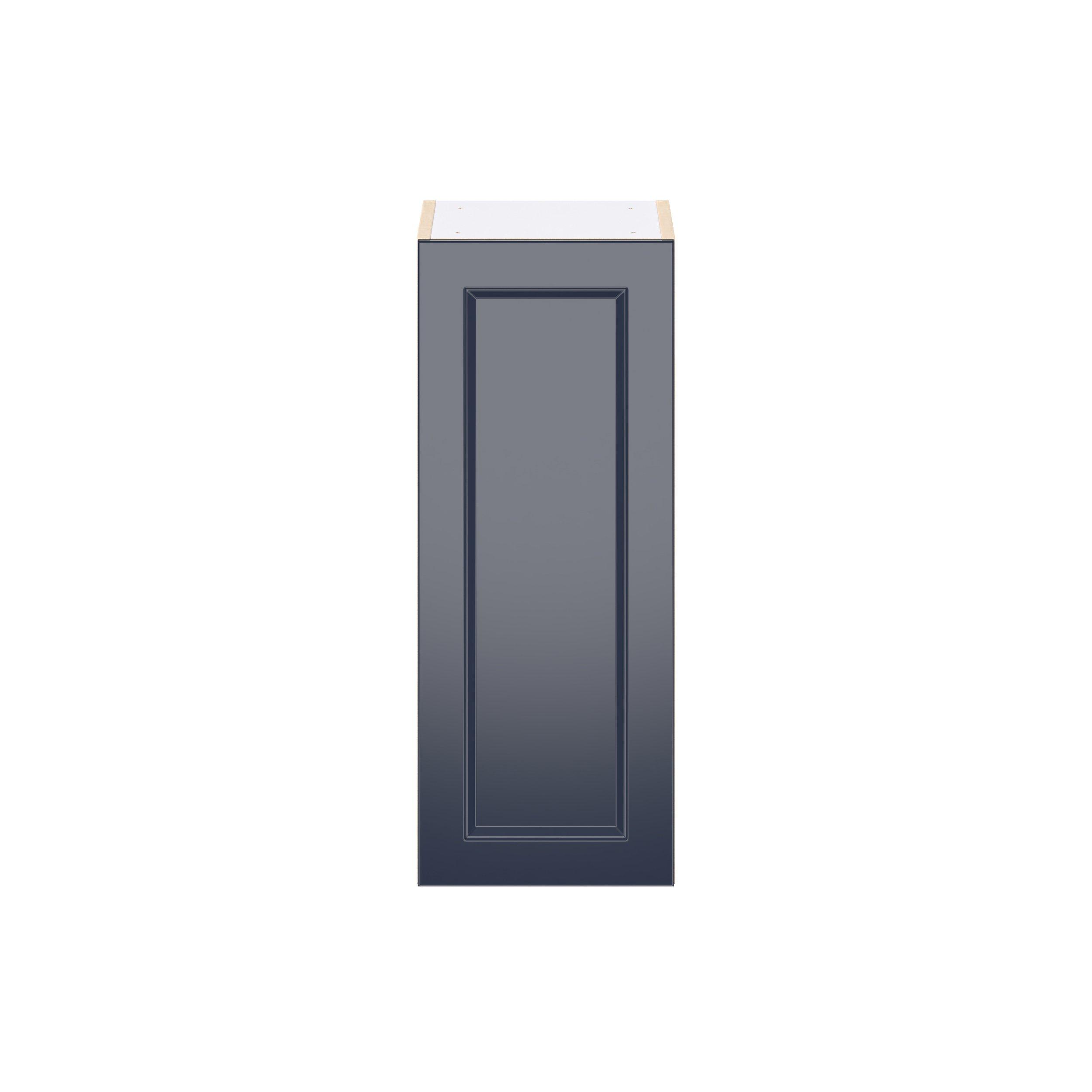 Peachtree 12 in. Painted Midnight Blue Door Wall Cabinet