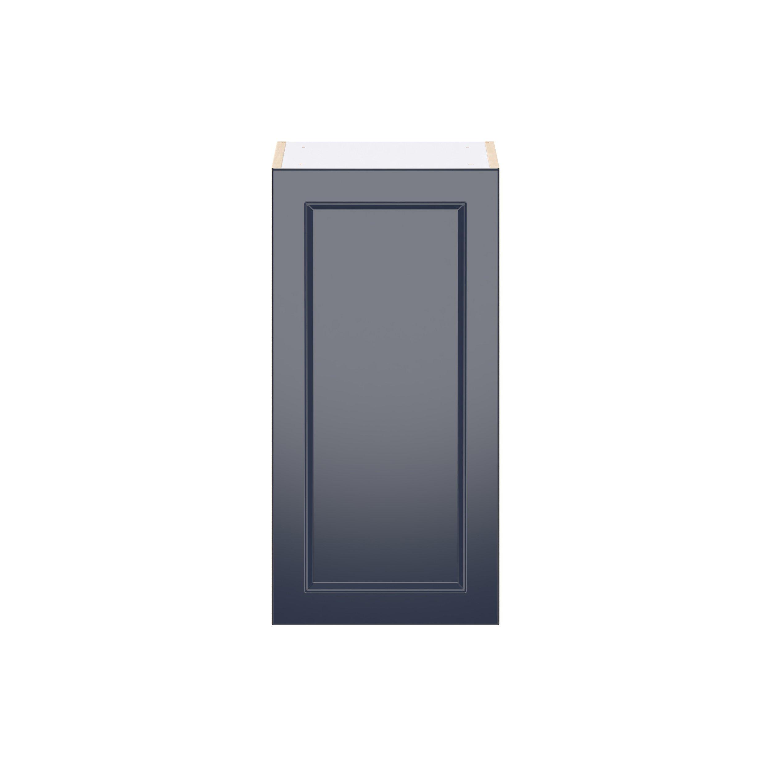 Peachtree 15 in. Painted Midnight Blue Door Wall Cabinet