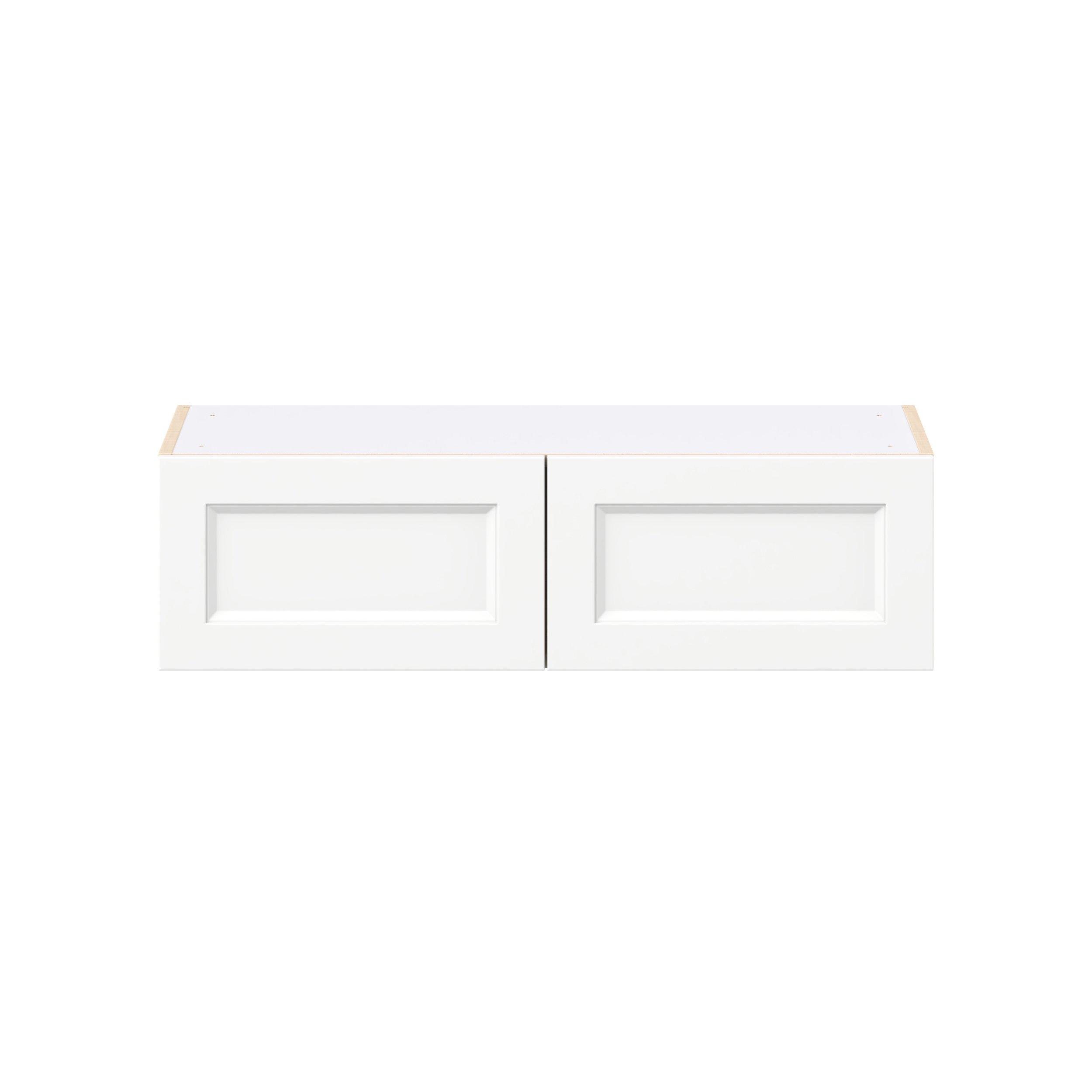 Peachtree 36 in. Painted Bright White Bridge Wall Cabinet