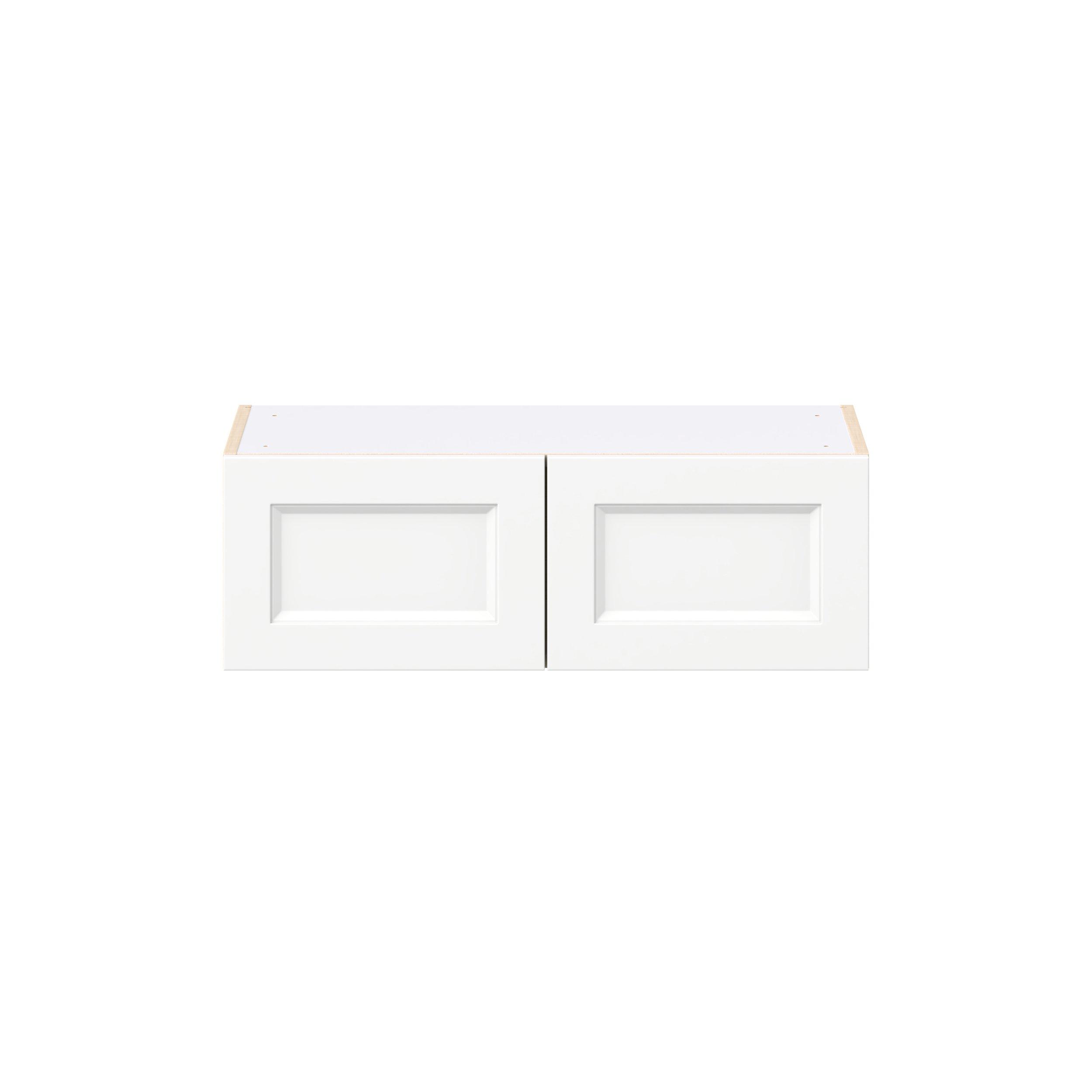 Peachtree 30 in. Painted Bright White Bridge Wall Cabinet