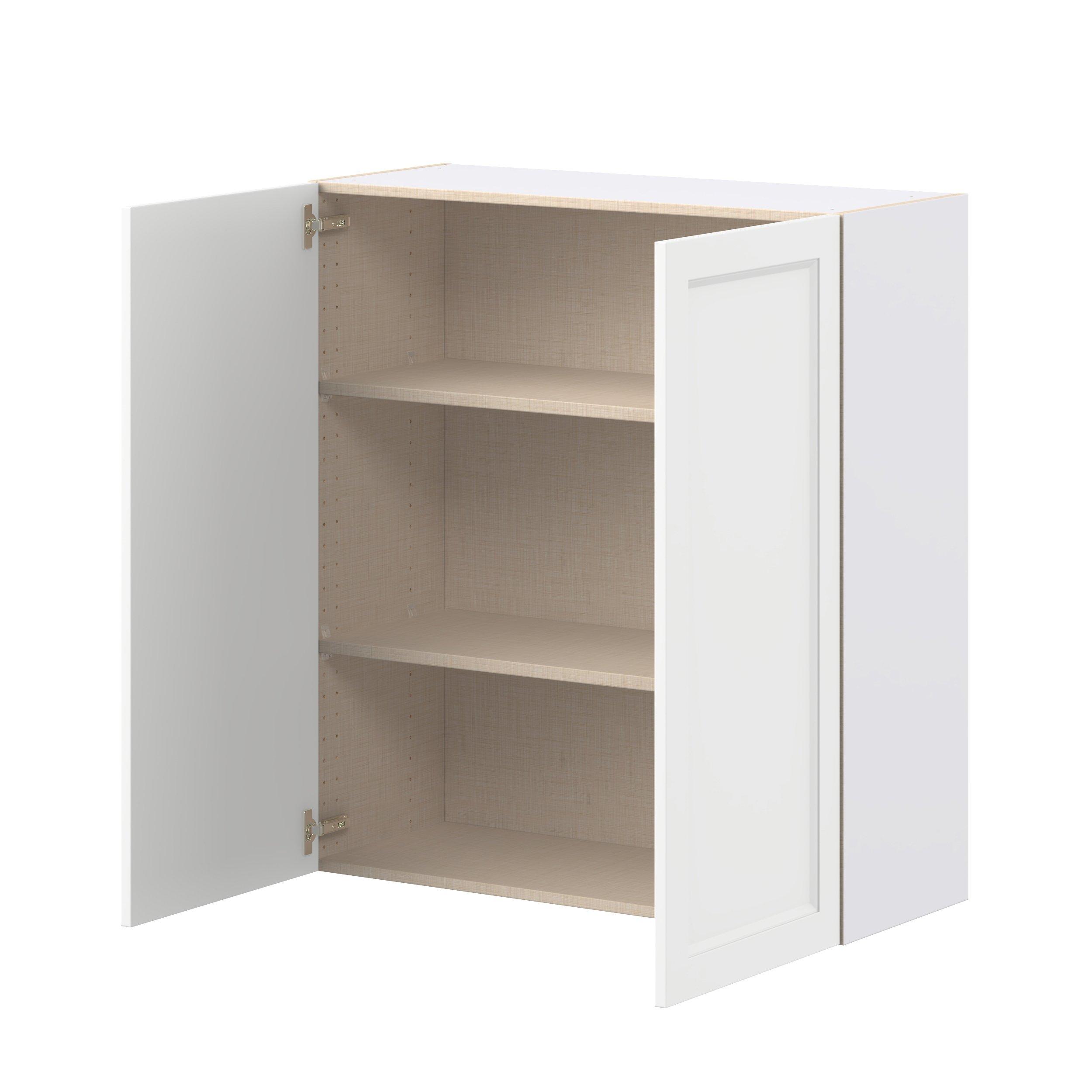 Peachtree 36 in. Painted Bright White Door Wall Cabinet