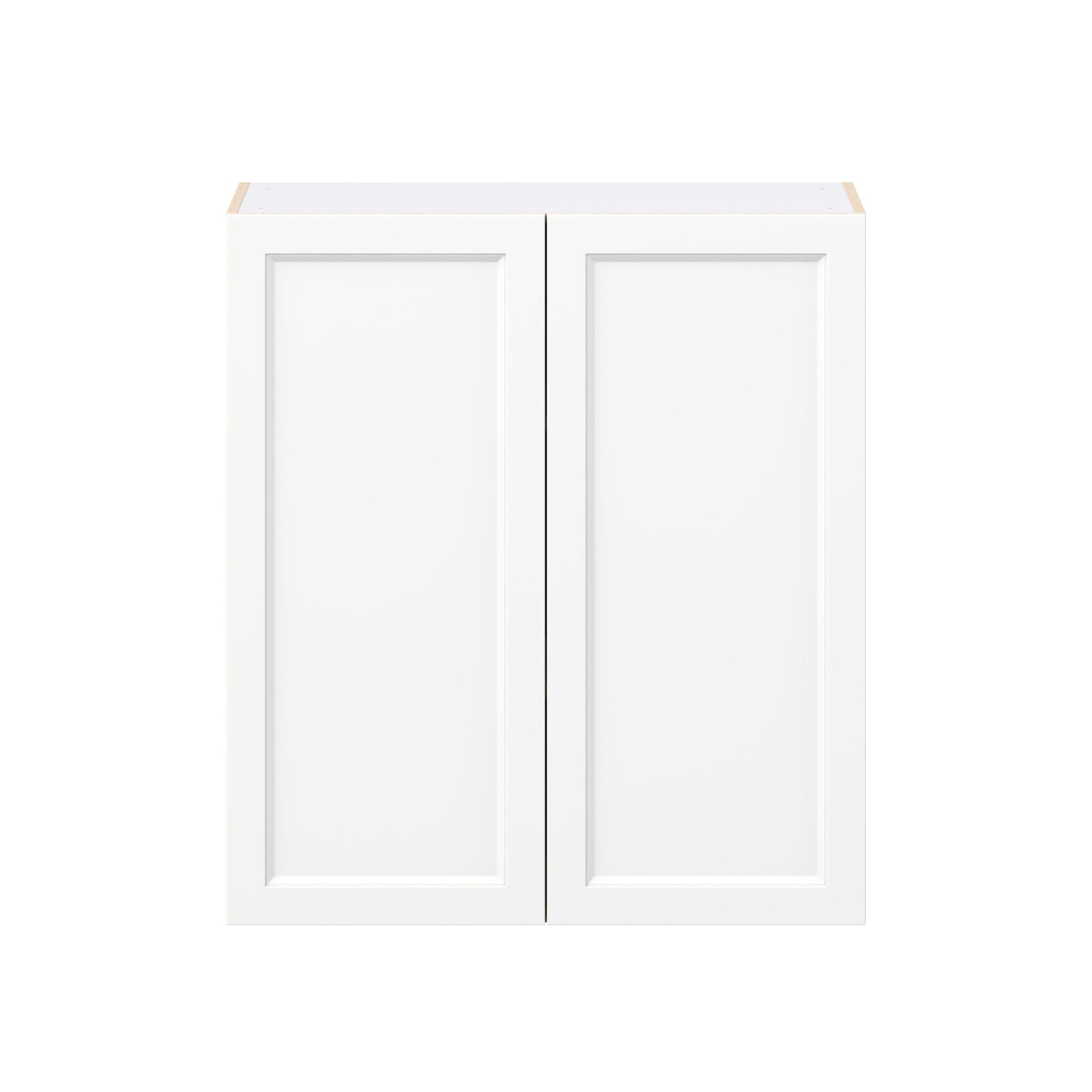 Peachtree 36 in. Painted Bright White Door Wall Cabinet