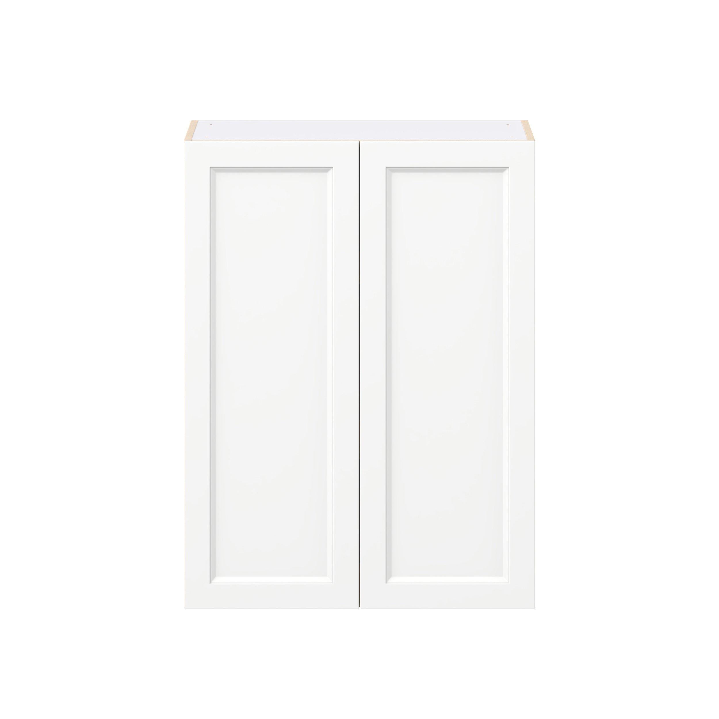 Peachtree 30 in. Painted Bright White Door Wall Cabinet