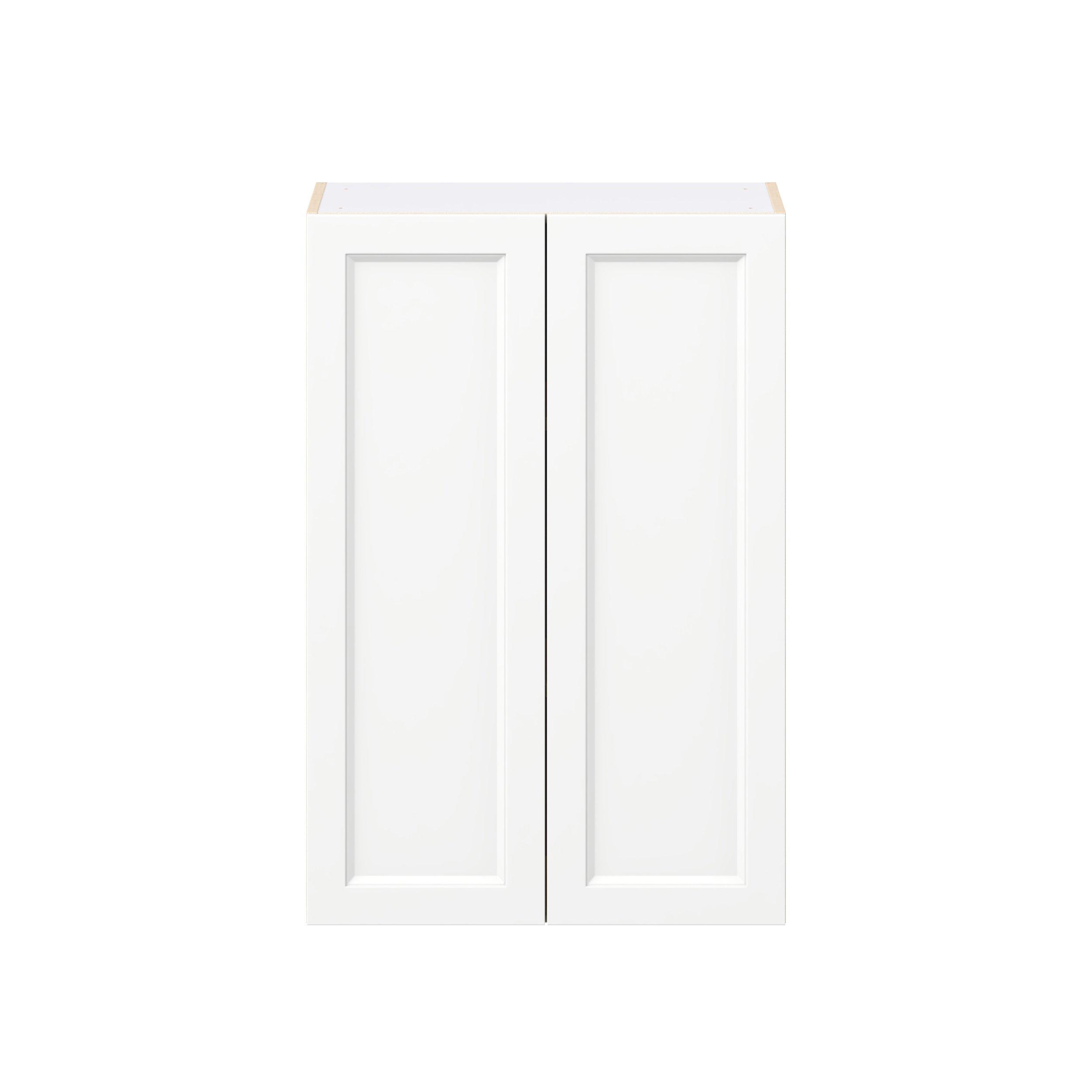 Peachtree 27 in. Painted Bright White Door Wall Cabinet