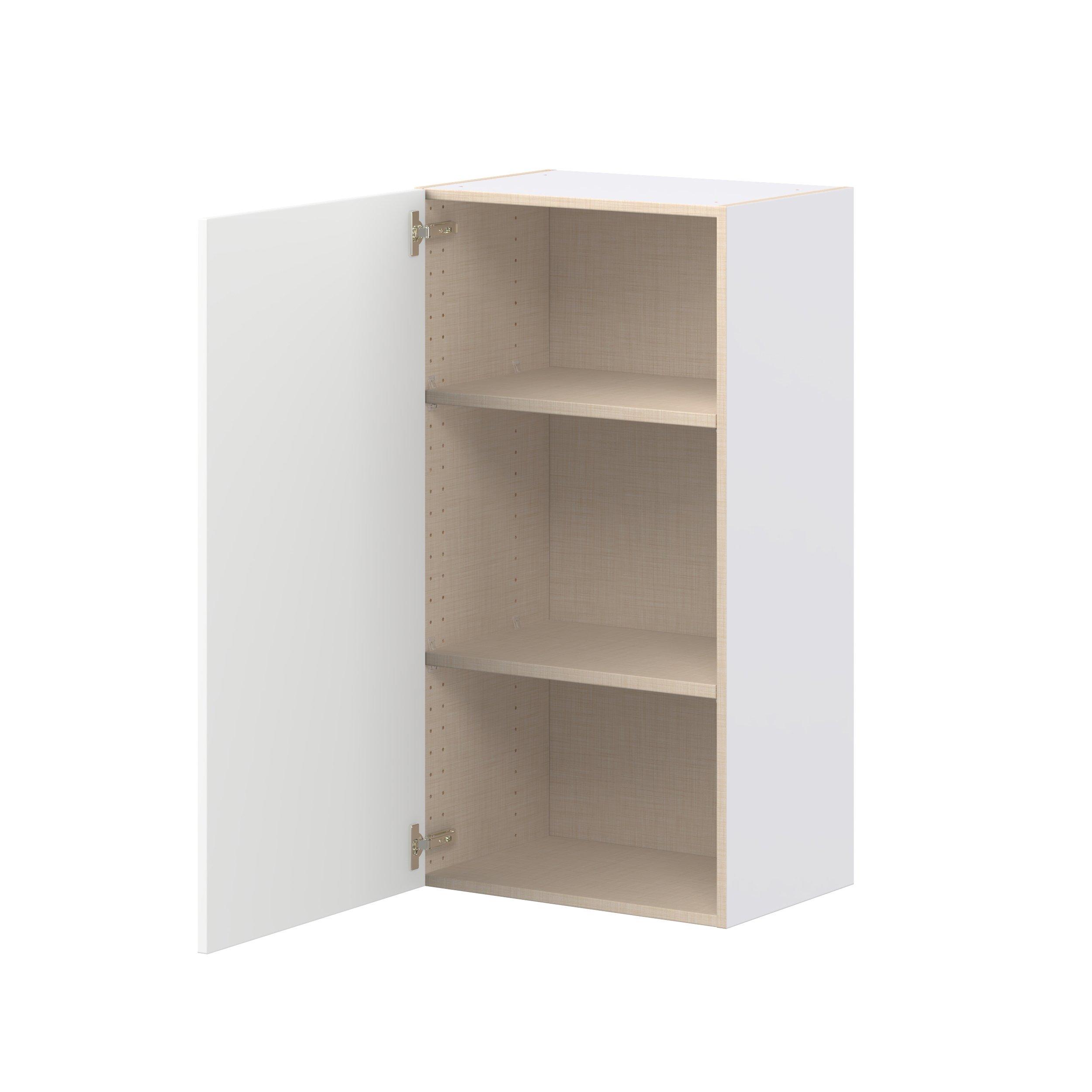 Peachtree 21 in. Painted Bright White Door Wall Cabinet