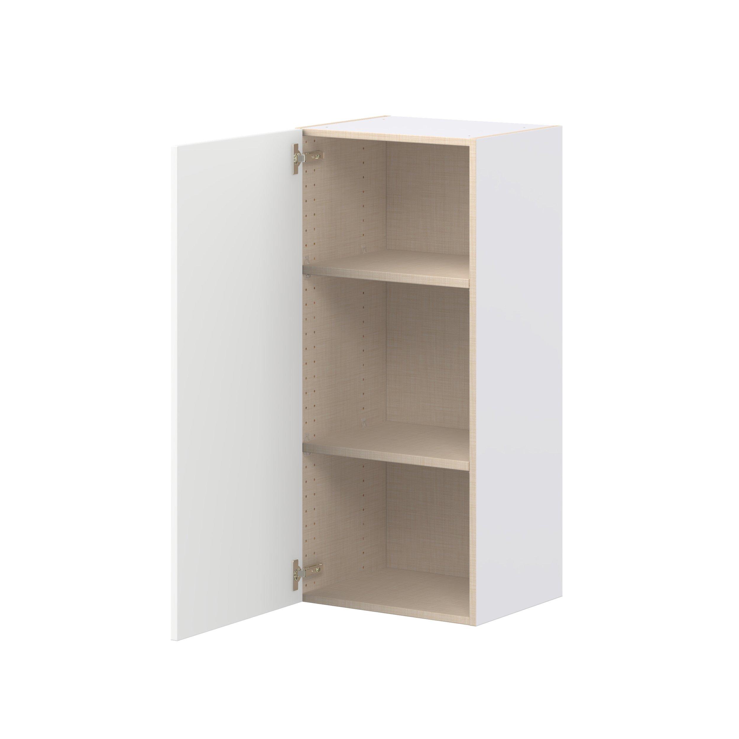 Peachtree 18 in. Painted Bright White Door Wall Cabinet